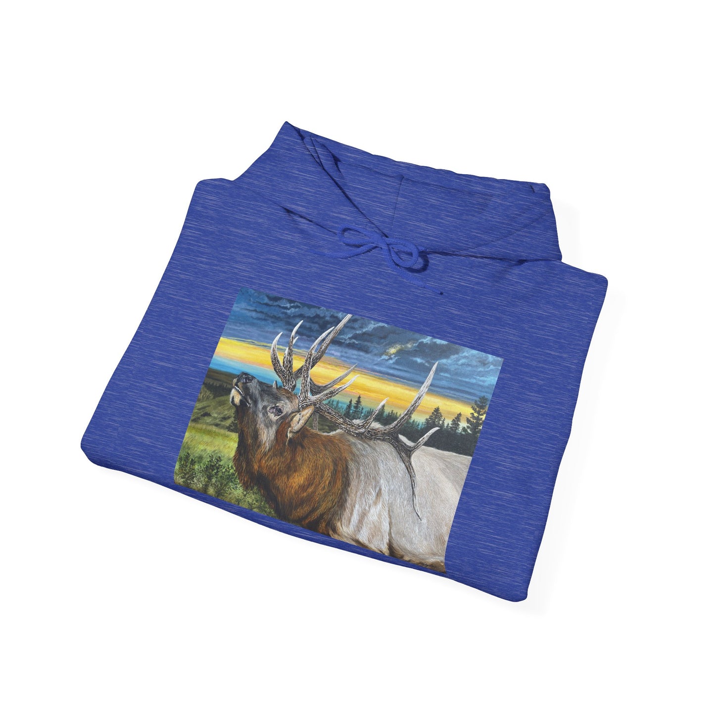 Sunset Serenade, Elk Unisex Hoodie
