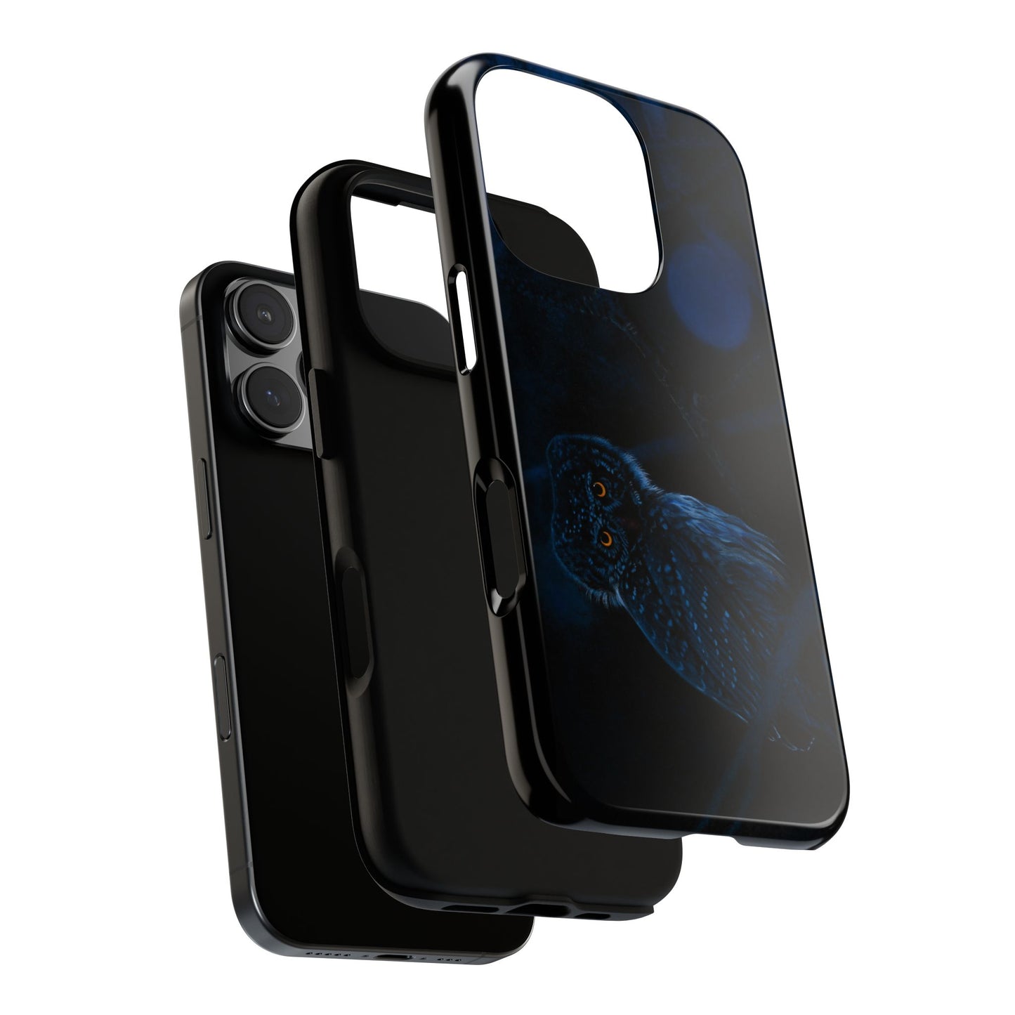 Bright Eyes, Owl Print Phone Case, Tough Cases