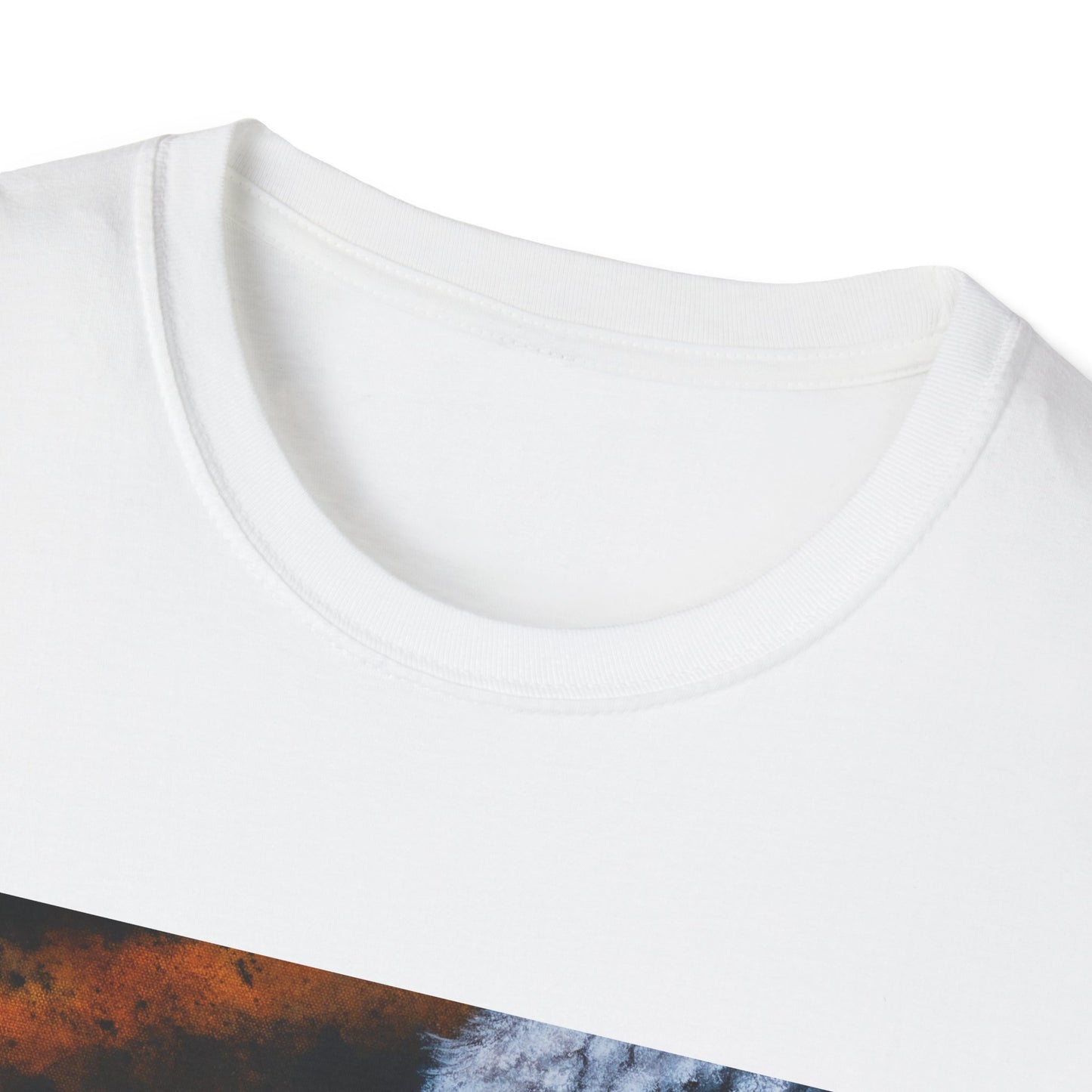 Storm Bison, Unisex Softstyle T-Shirt