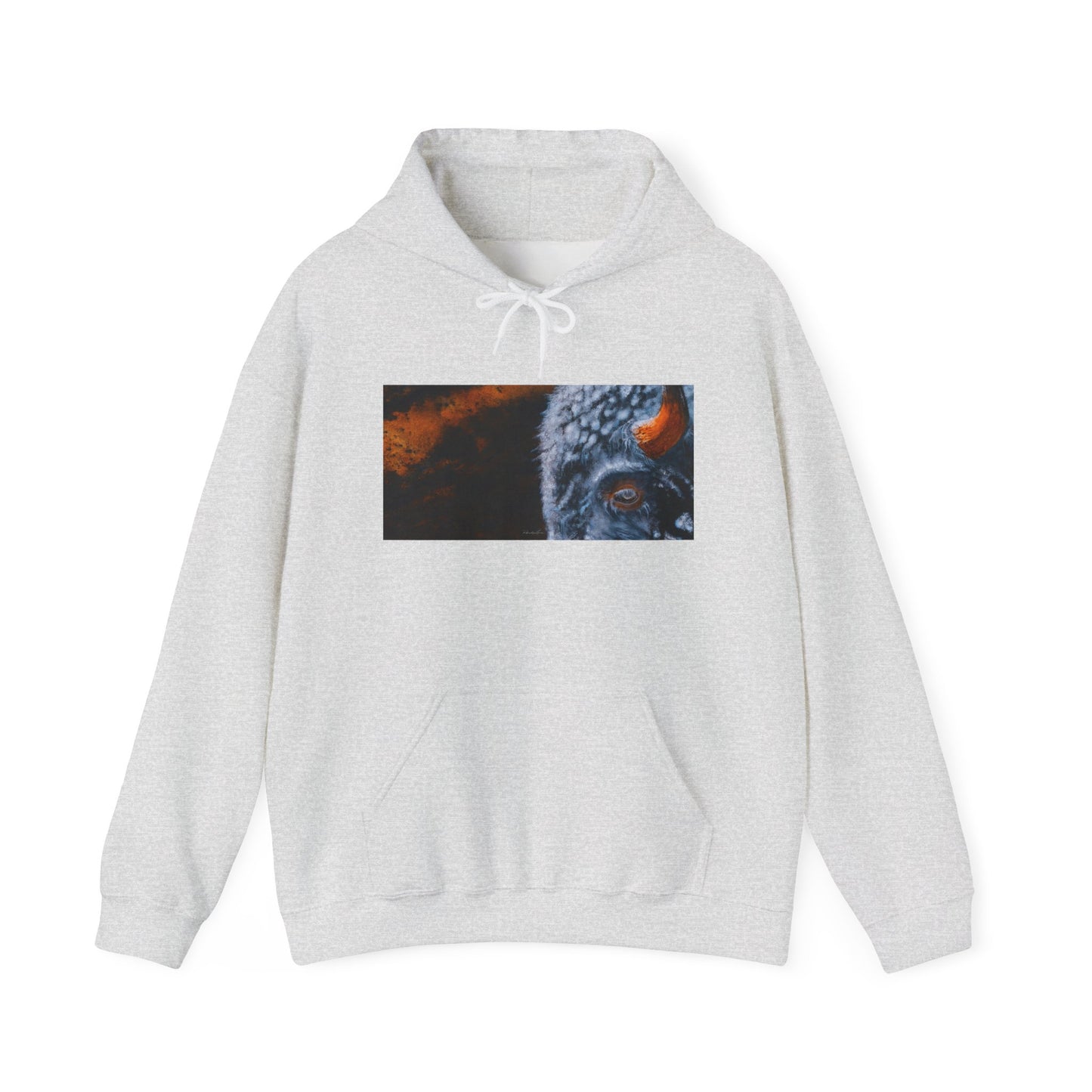 Storm Bison, Unisex Hoodie