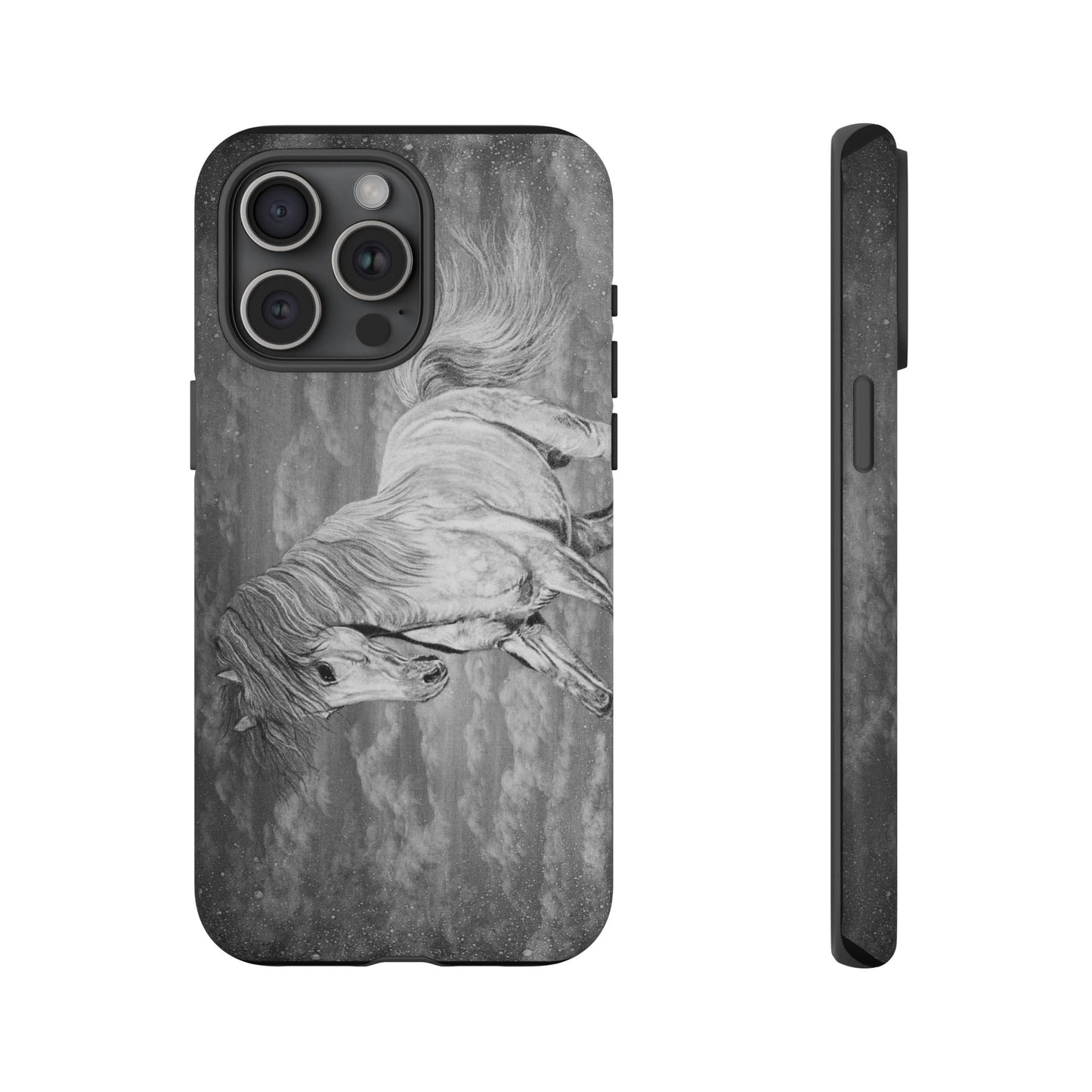 Equine Elegance. Prancing Horse Phone Case