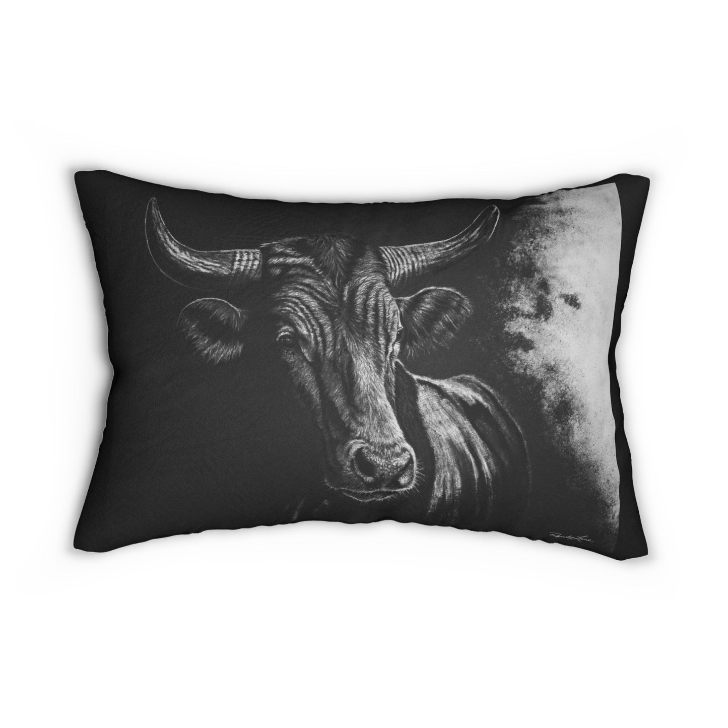 Stonebreaker. Bucking Bull Lumbar Pillow
