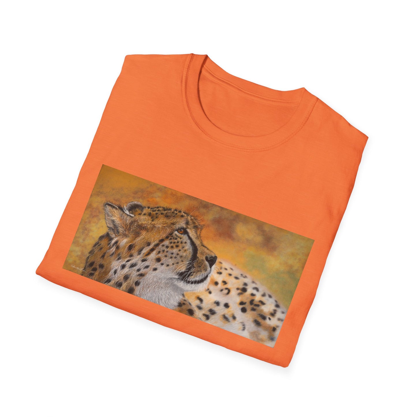 Cheetah Chill, Cheetah Unisex soft T-Shirt