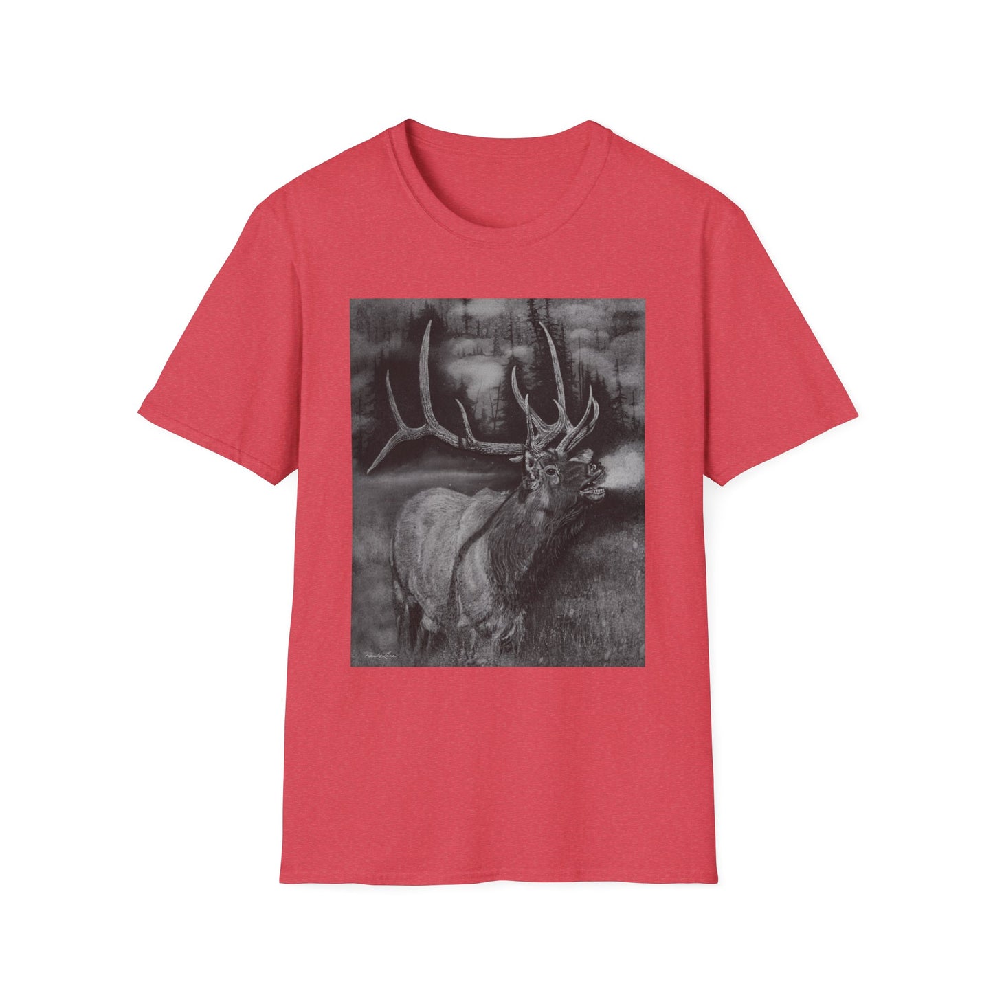 Mountain Music, Elk Unisex Soft T-Shirt