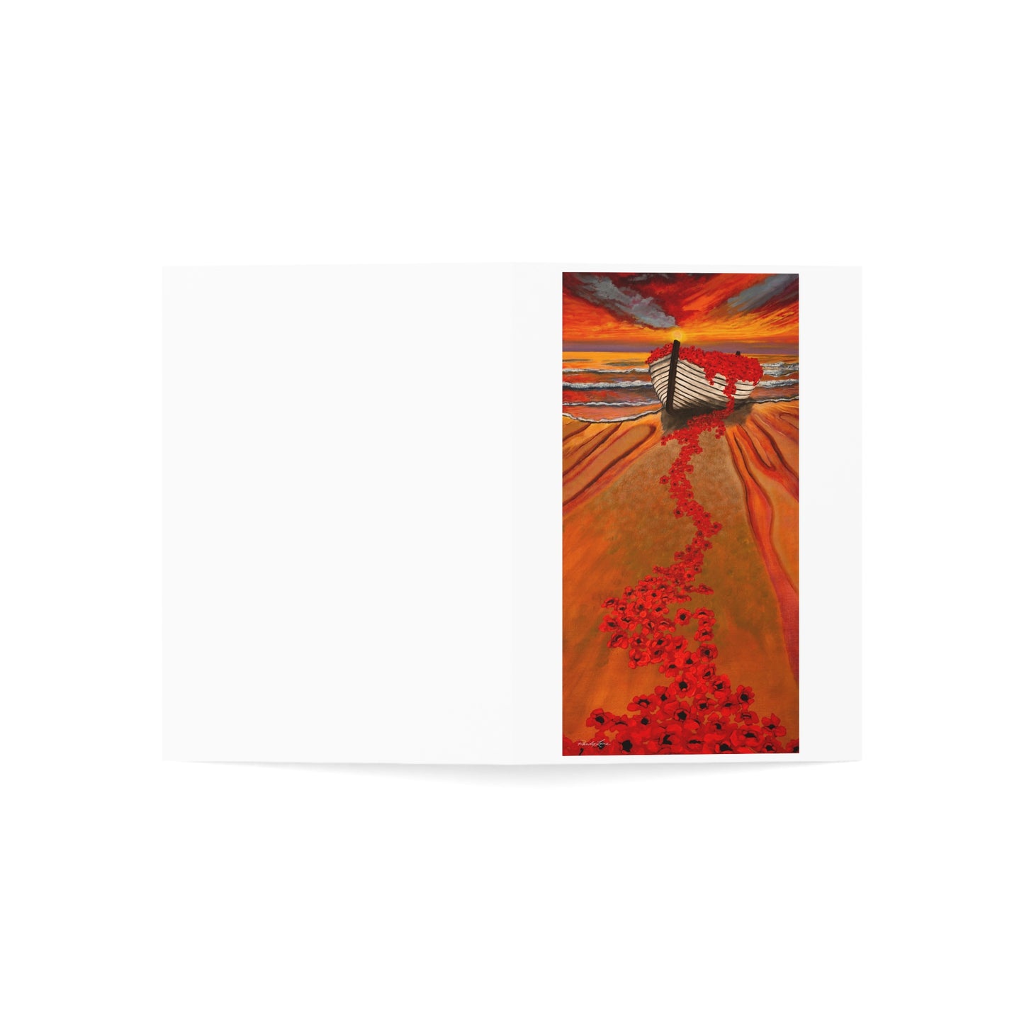 Grace Garden, Greeting Cards - Set of 1, 10, 30, 50,