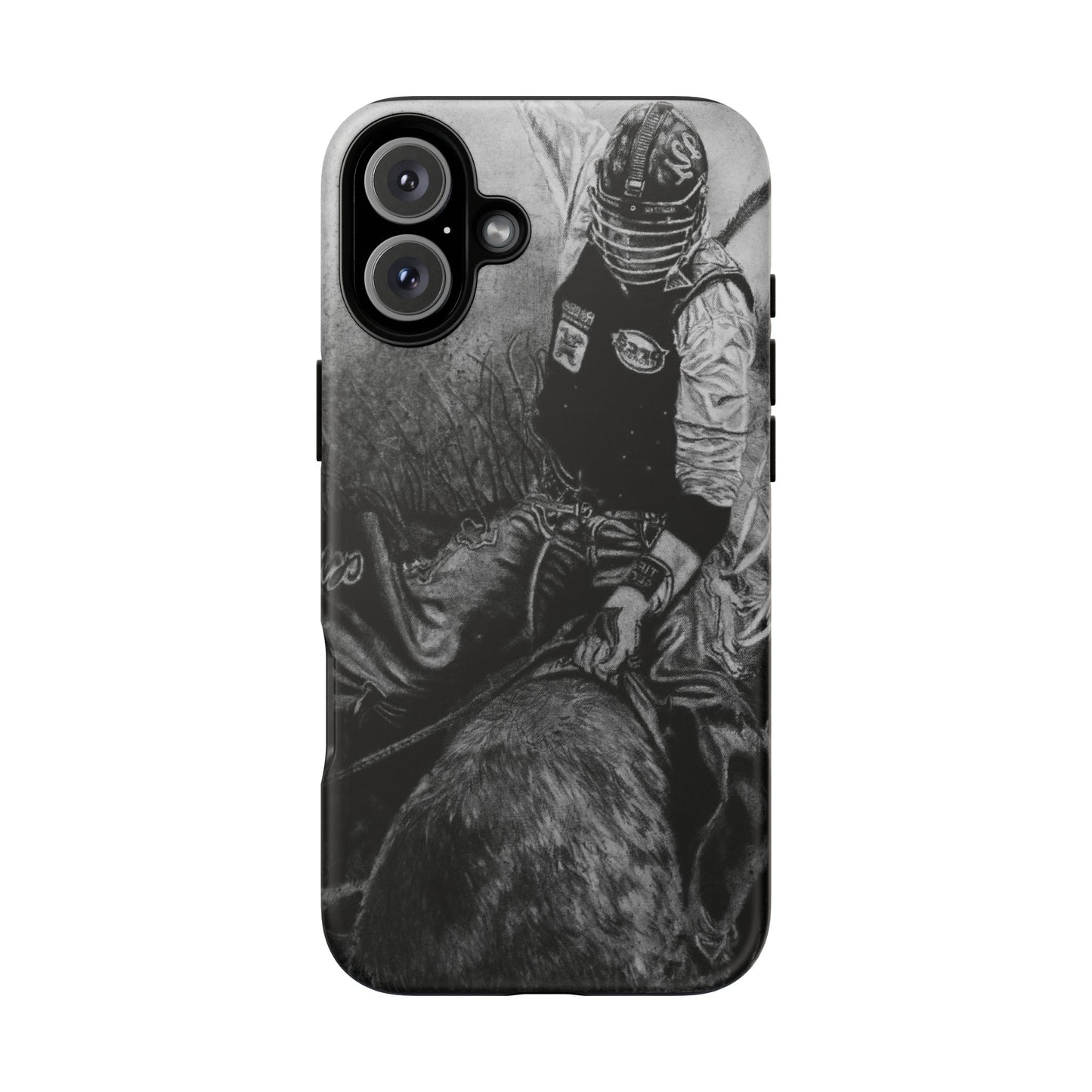 Gettin Frosty. Bull Rider Tough Cases: Durable Phone Case