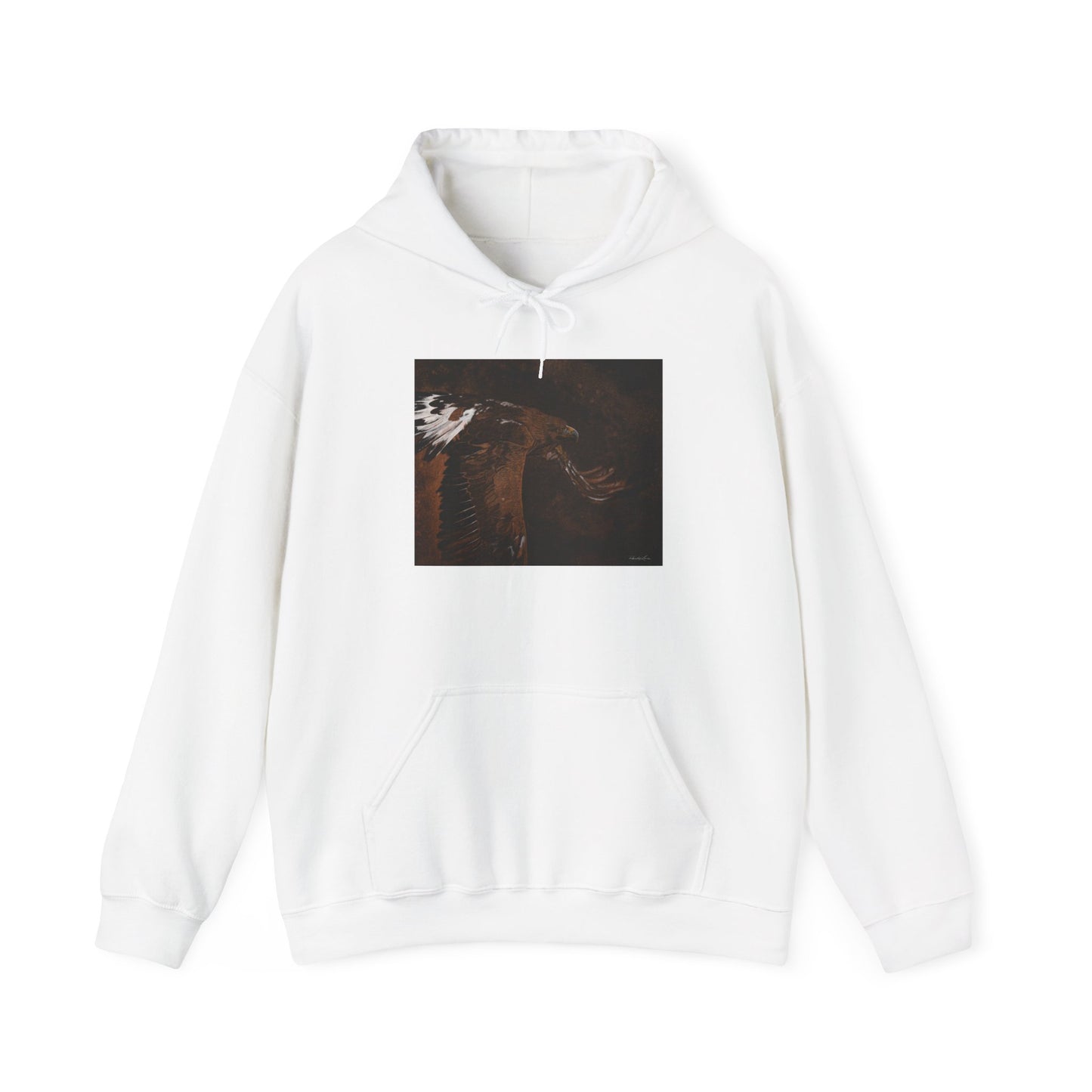 Golden Flight, Golden Eagle Graphic Hoodie Unisex Sweatshirt