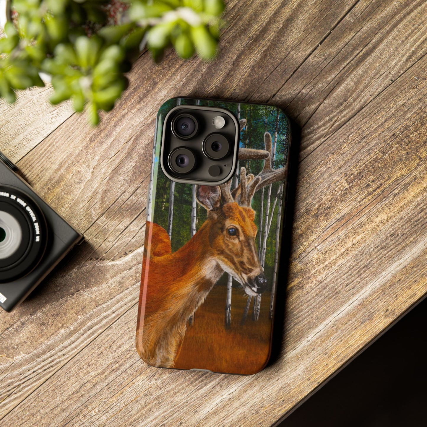 Velvet Crush, Deer Tough Phone Cases