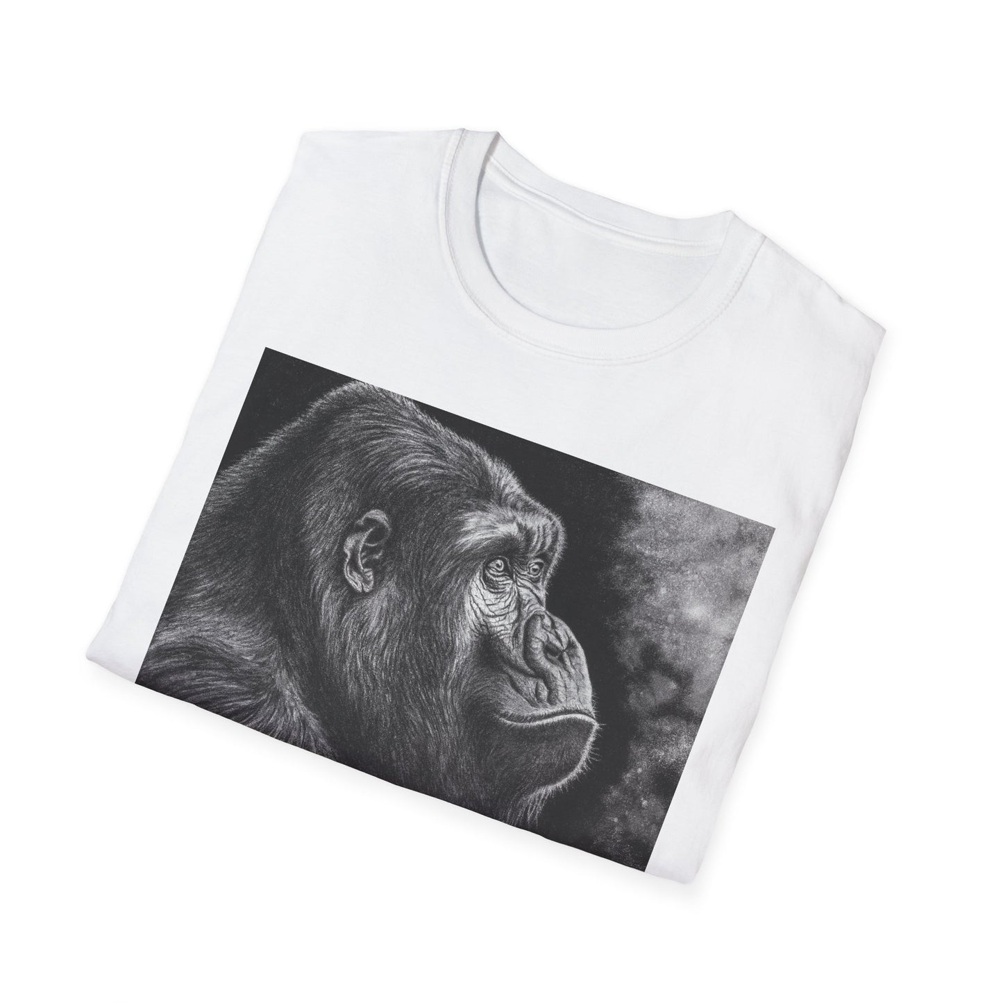 Gorilla Art T-Shirt, Unisex Tee