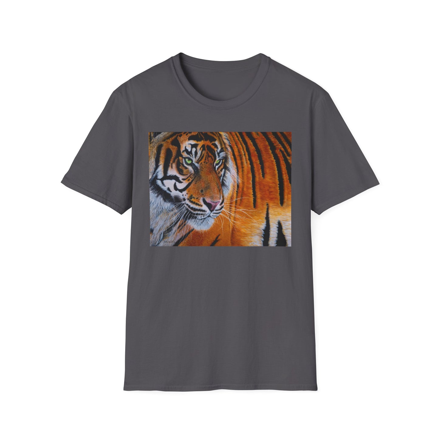 Tiger Stripe, Tiger Graphic T-Shirt, Unisex Softstyle Tee