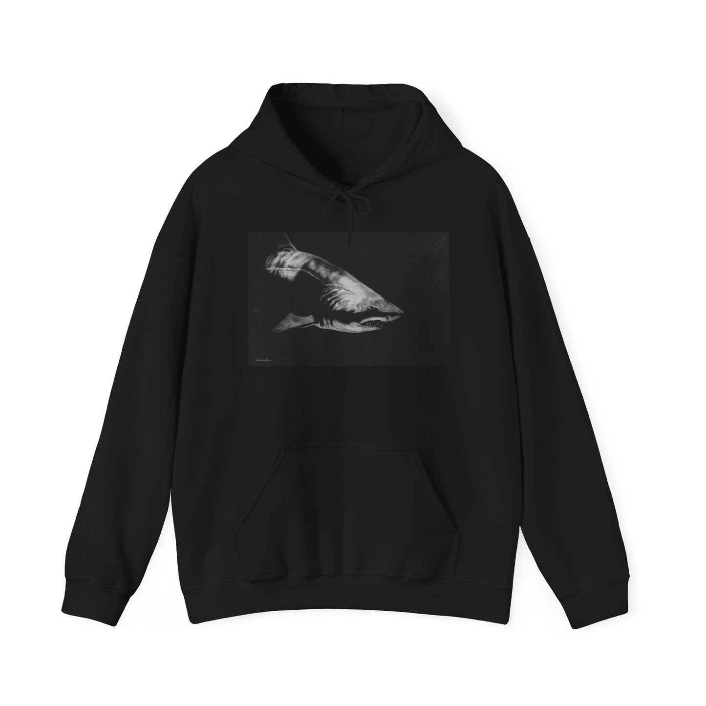 Below, Shark theme Unisex Hoodie