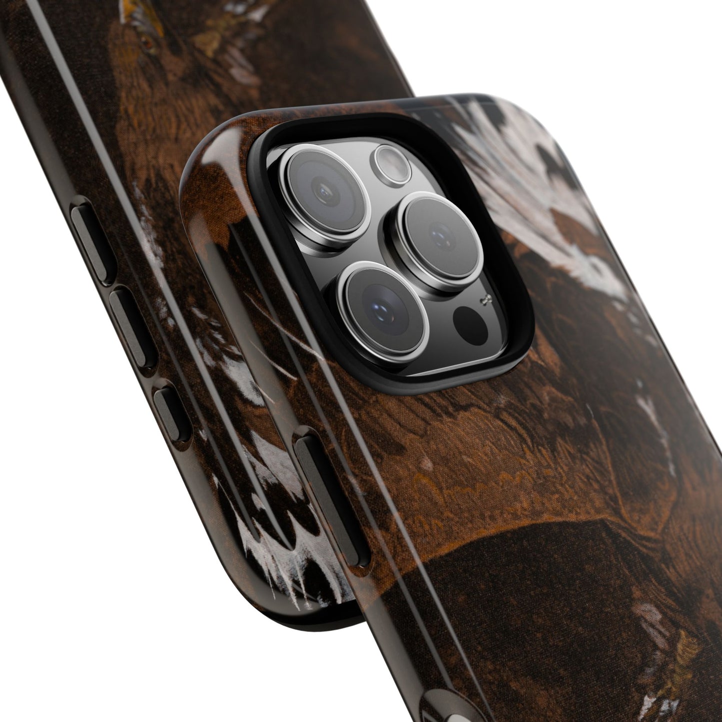 Golden Flight, Eagle Design Phone Case, Tough Cases