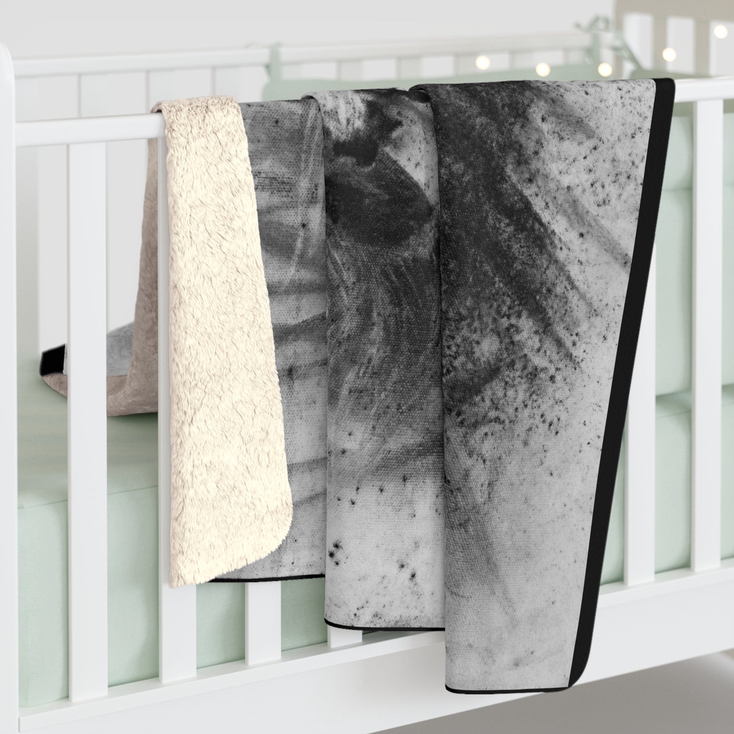 Let the Lion Roar, Lion Sherpa Fleece Blanket
