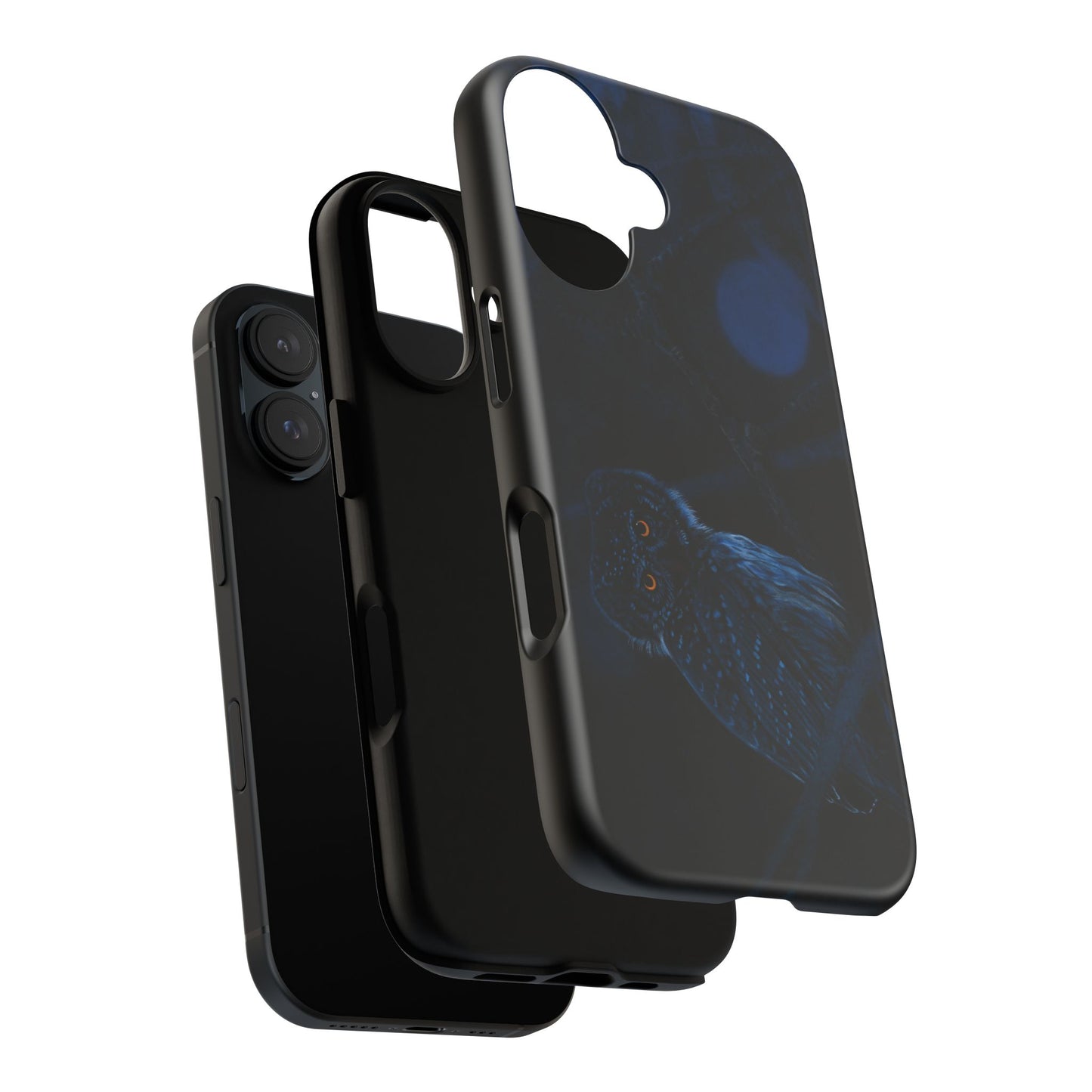 Bright Eyes, Owl Print Phone Case, Tough Cases