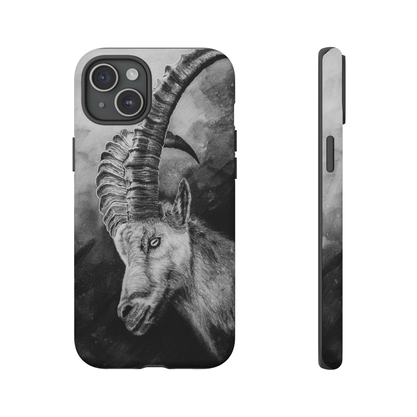 Apex, Alpine Mountain Goat, Tough Phone Case