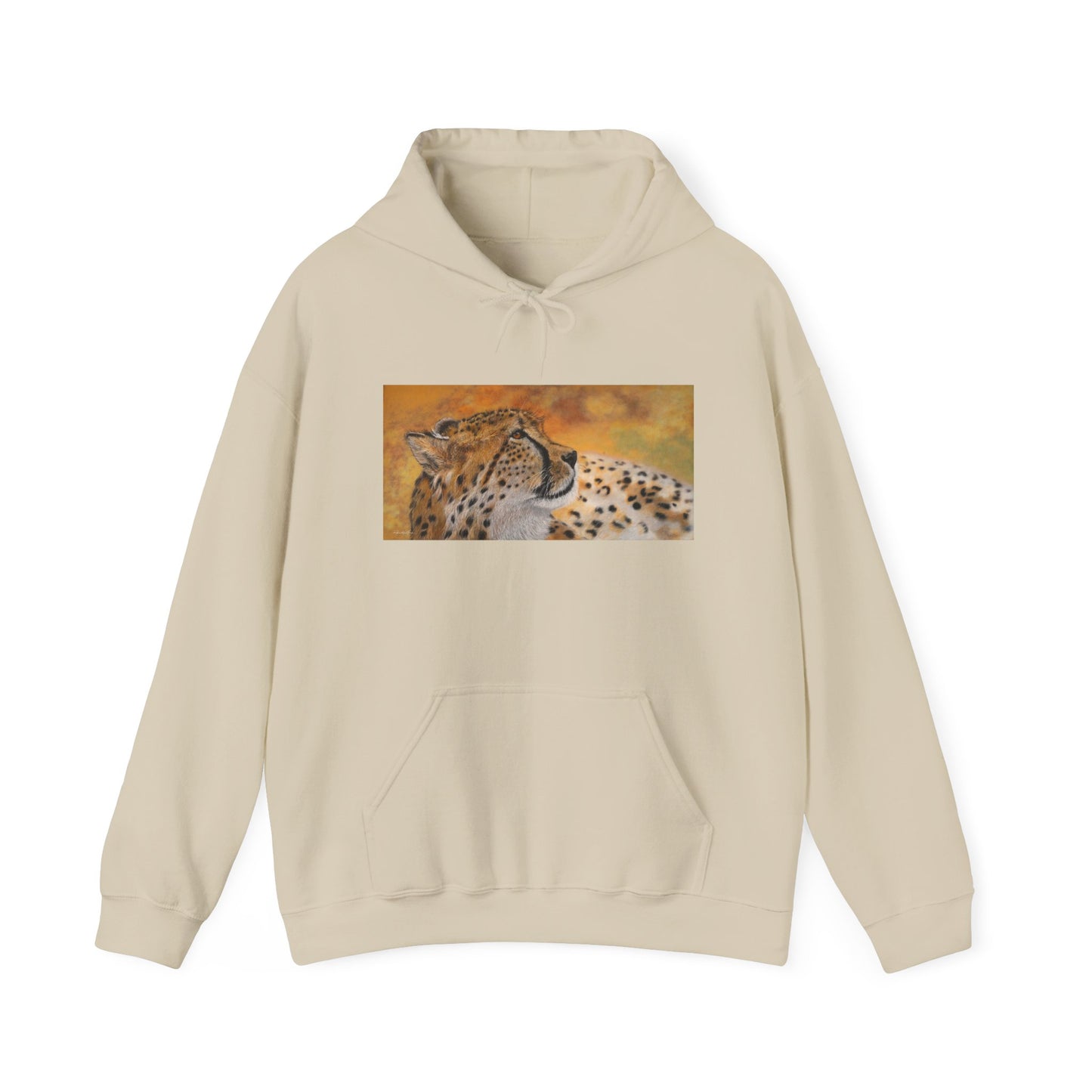 Cheetah Chill, Cheetah Unisex Hooded Sweatshirt