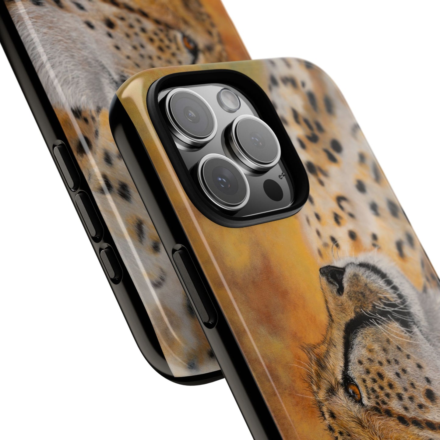 Cheetah Chill, Cheetah Phone Case, Tough Cases