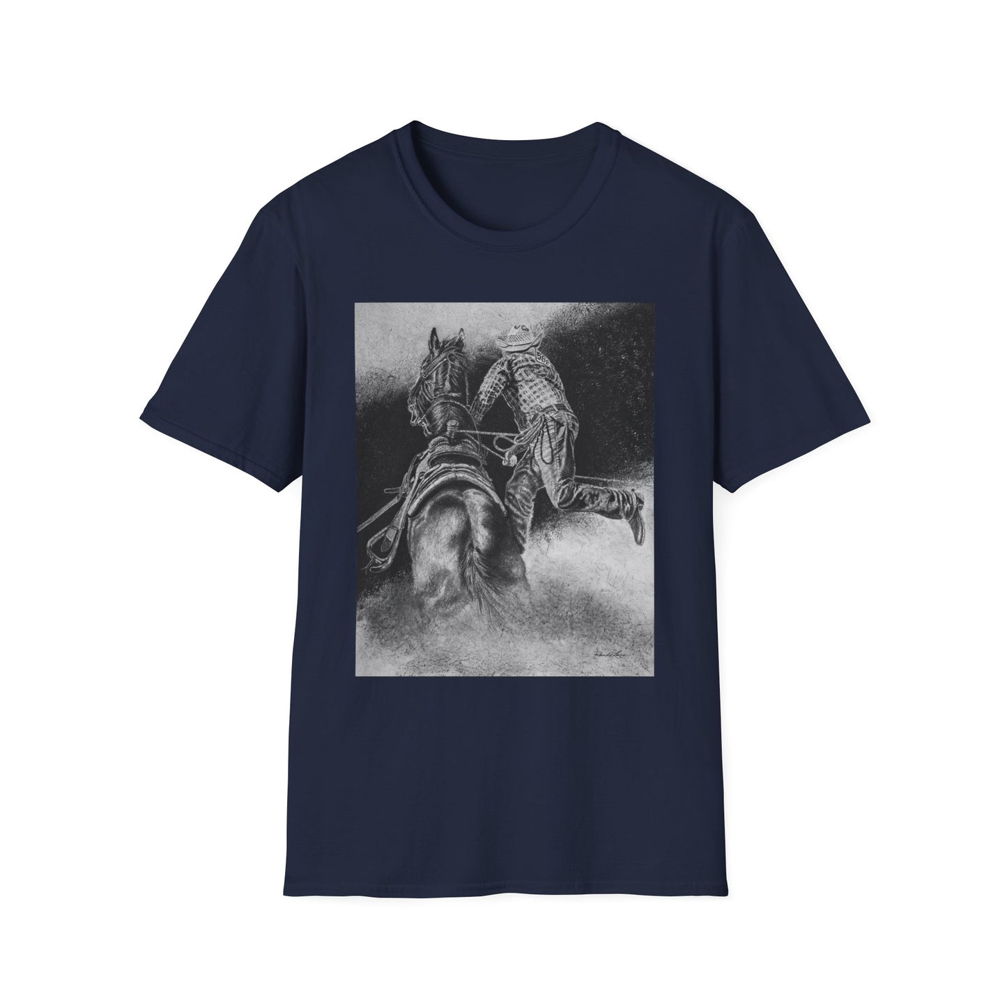 The Dismount. Steer Roper Unisex Softstyle T-Shirt