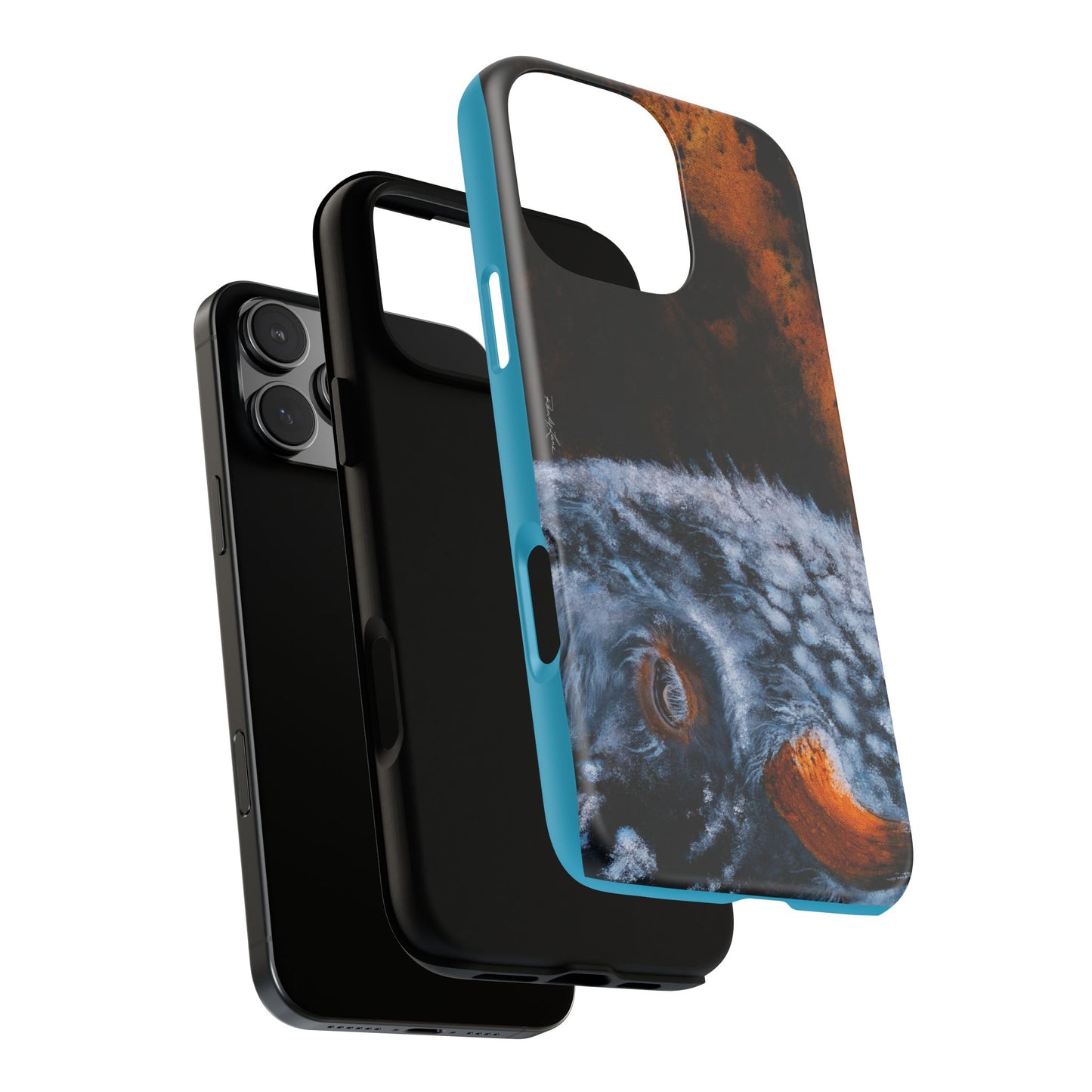 Storm Bison, Artistic Phone Case