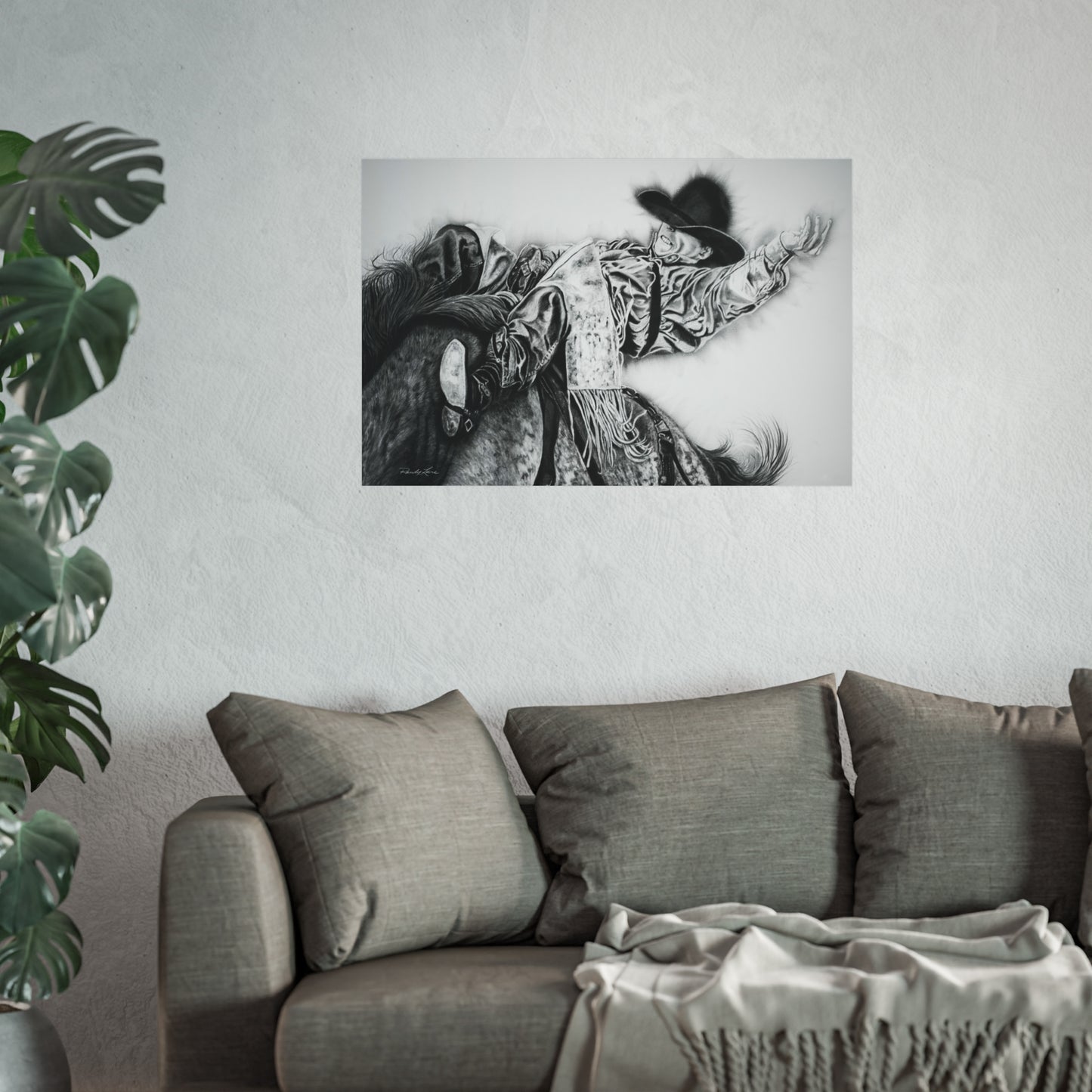Go Time. Fine Art Rodeo Print