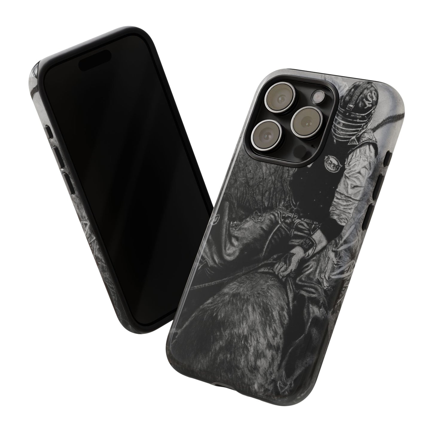 Gettin Frosty. Bull Rider Tough Cases: Durable Phone Case