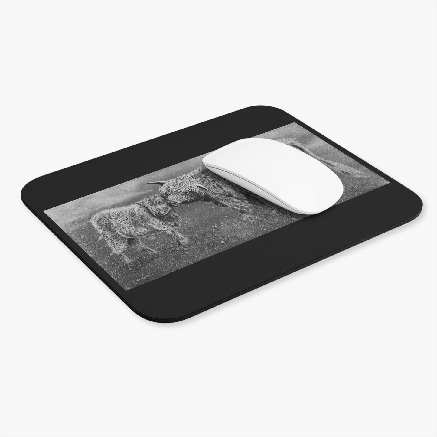 Highland Cow Mouse Pad