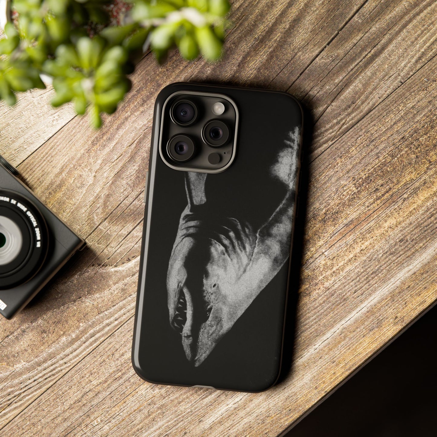 Below, Shark Phone Case