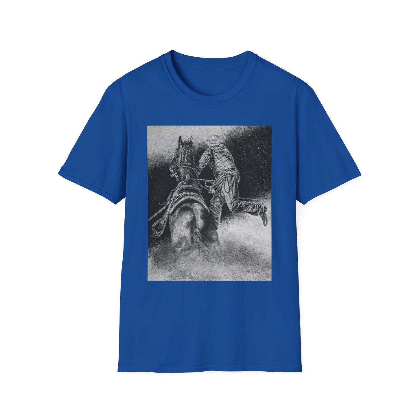 The Dismount. Steer Roper Unisex Softstyle T-Shirt