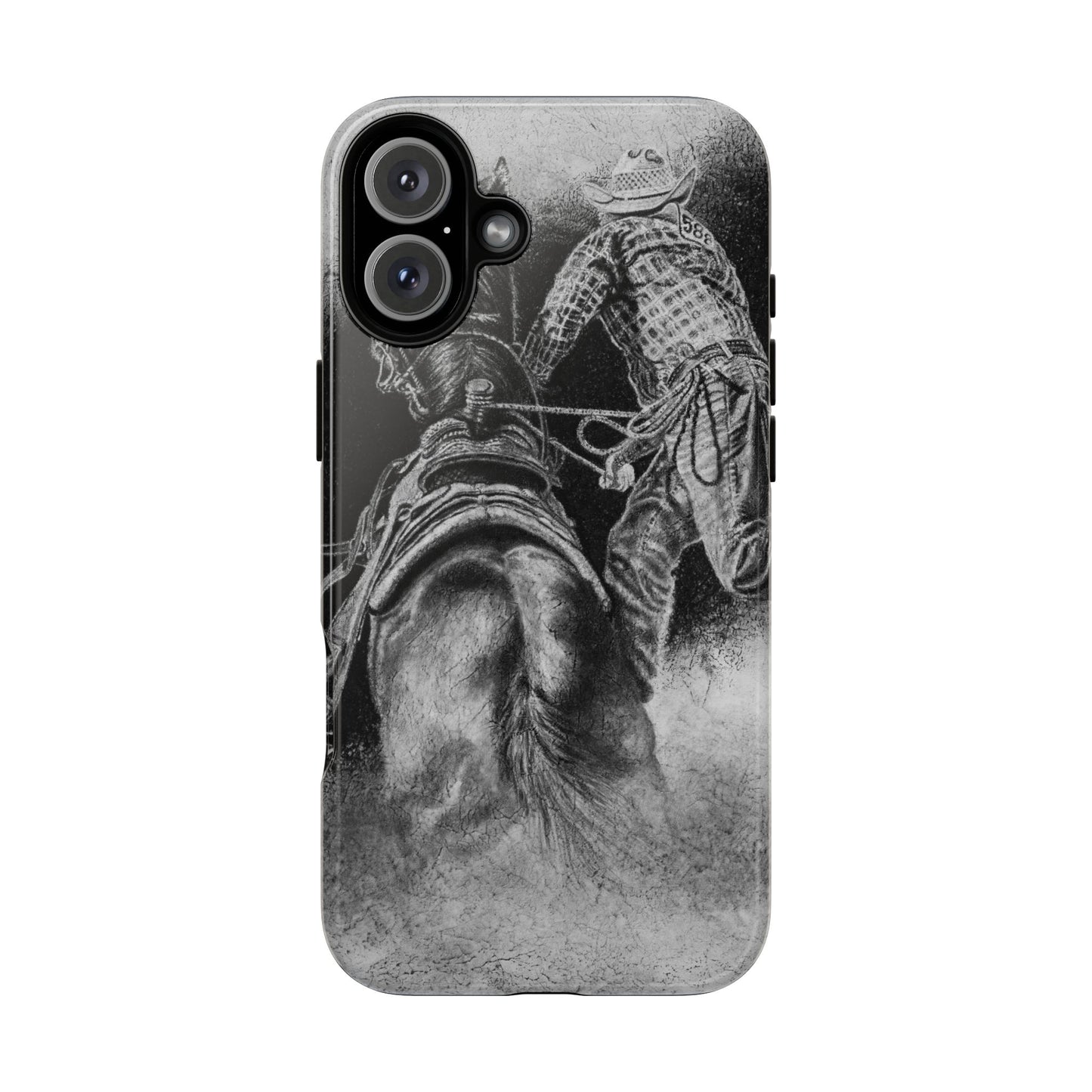 The Dismount. Steer Roper Phone Case