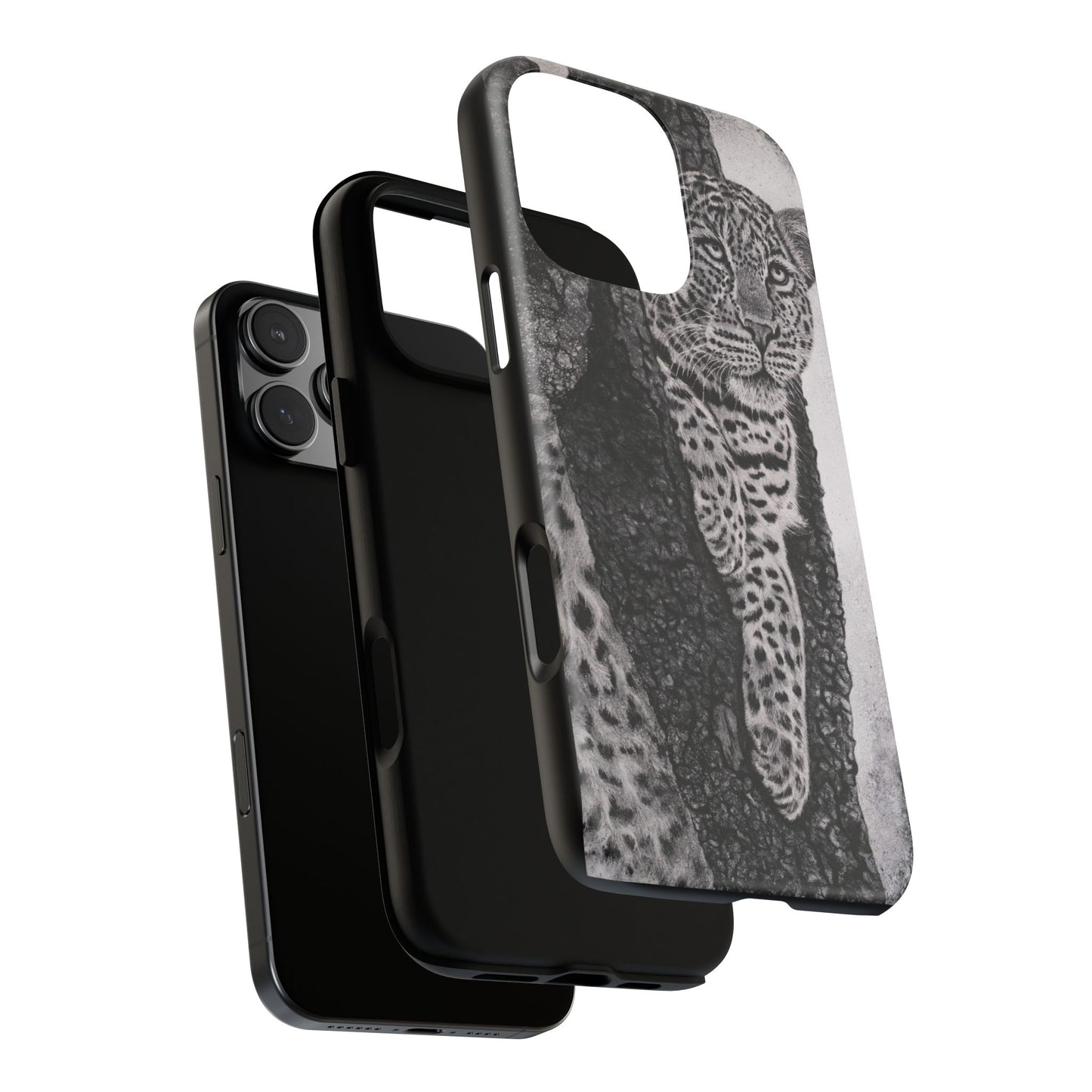 Tree Hugger, Leopard Phone Case