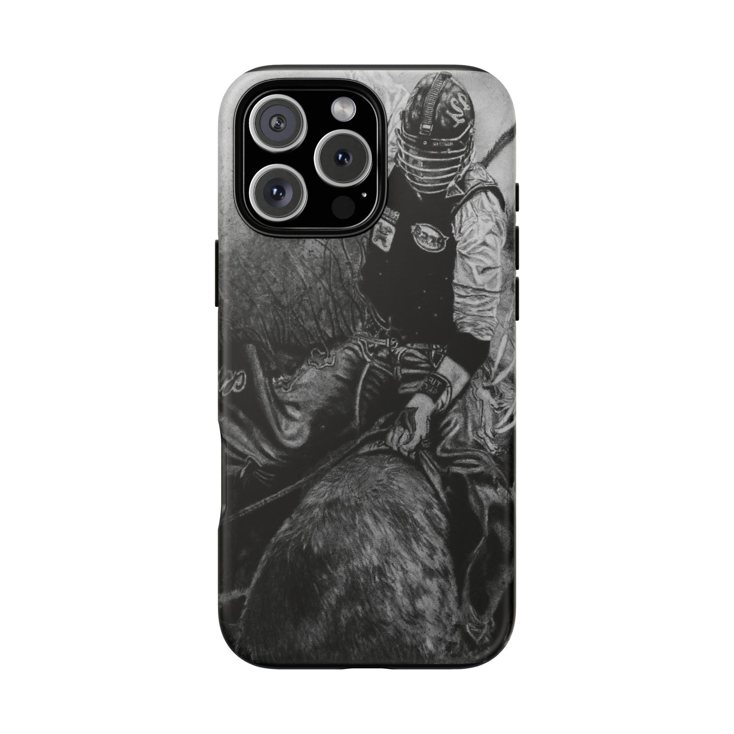 Gettin Frosty. Bull Rider Tough Cases: Durable Phone Case