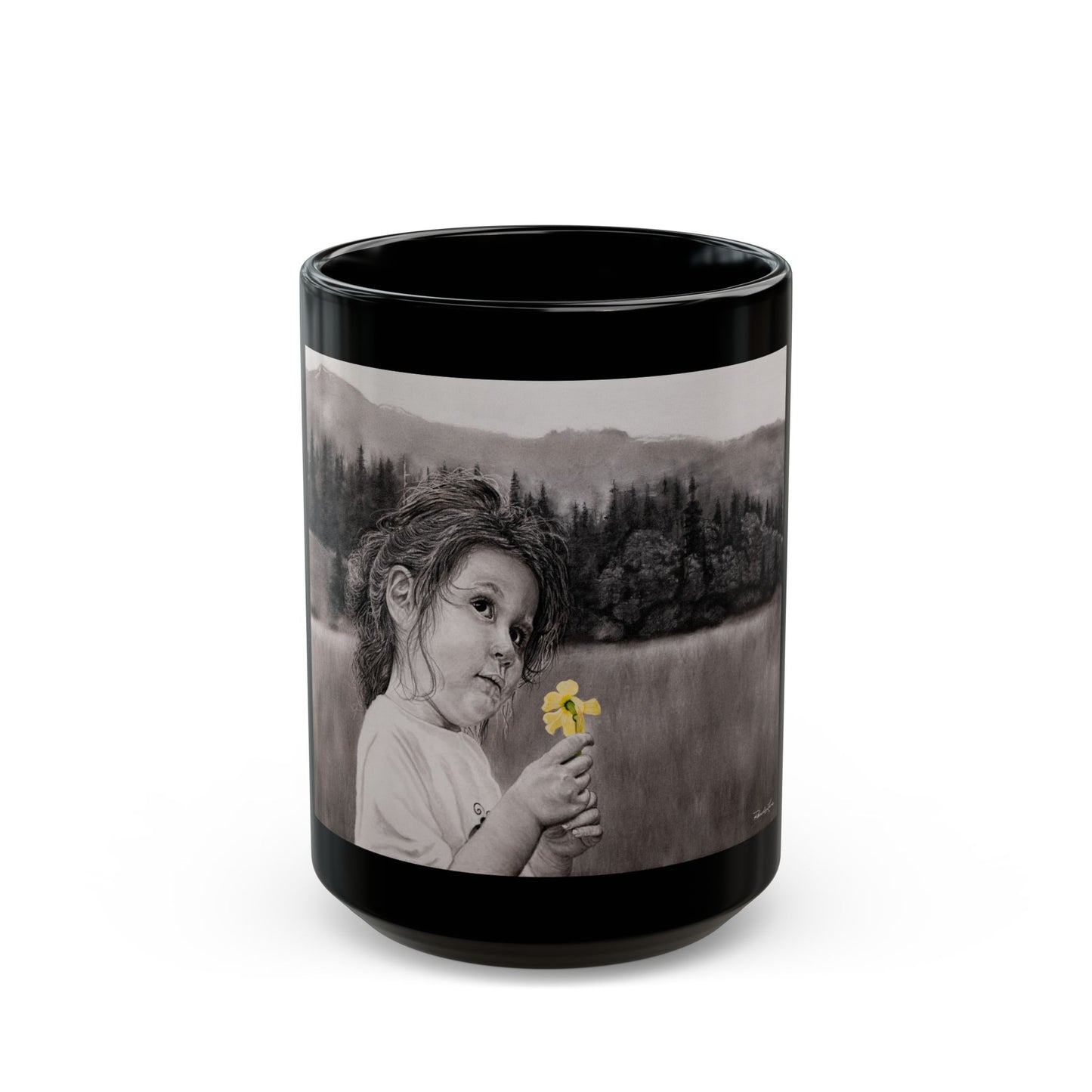 Hope, Black Mug