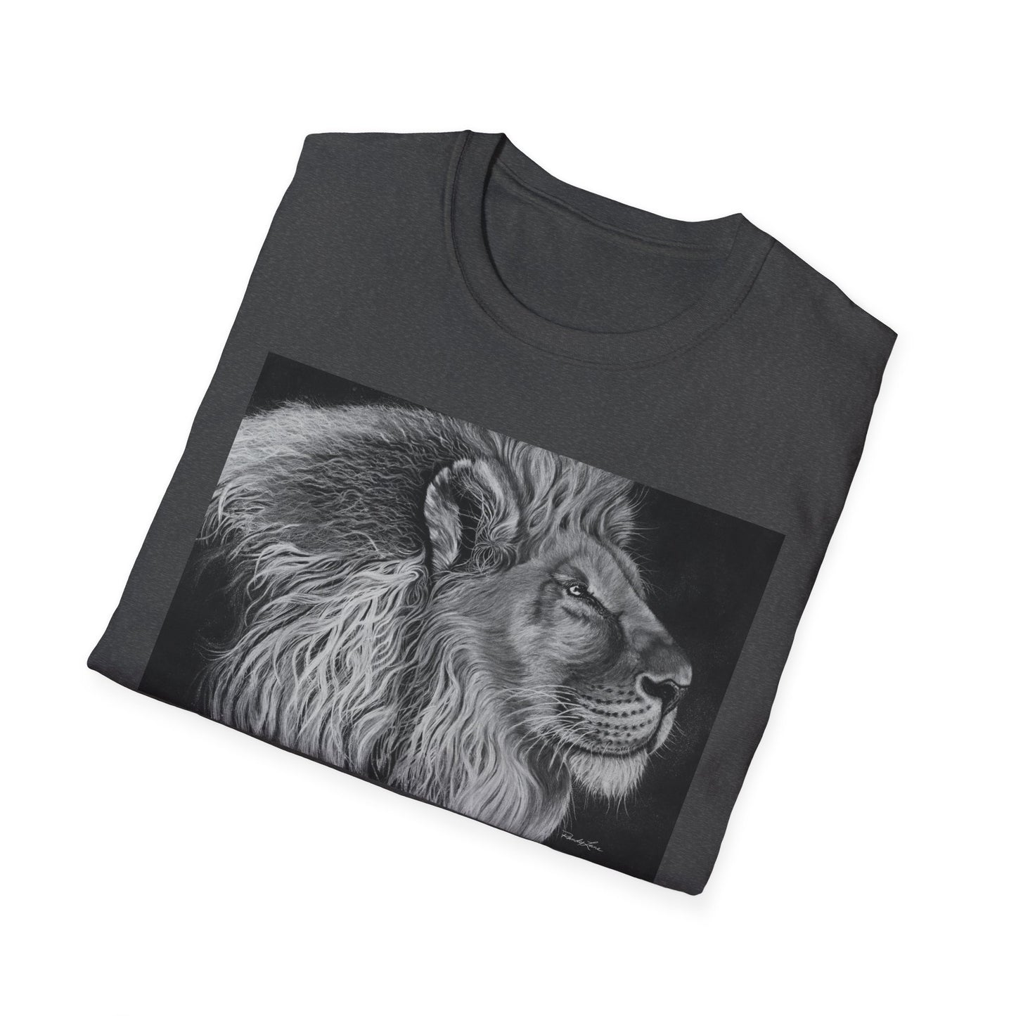 King of Cool, Lion Graphic Tee - Unisex Softstyle T-Shirt