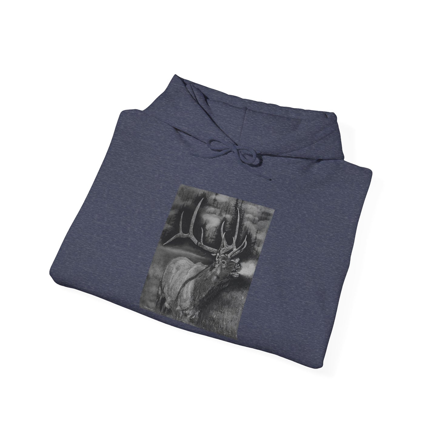 Mountain Music, Elk Unisex Hooded Sweatshirt