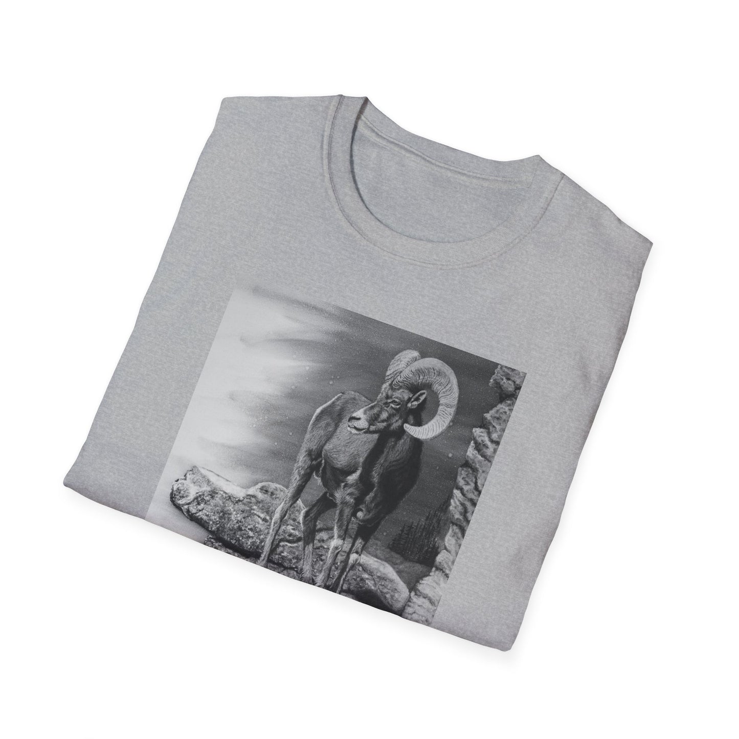 Legendary, Bighorn Sheep Unisex Softstyle Tee