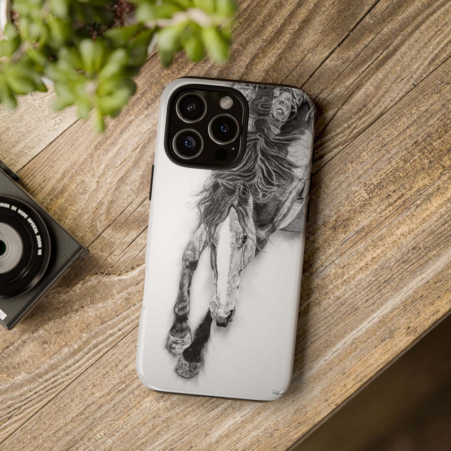 Crazy 8. Rodeo Art Phone Case