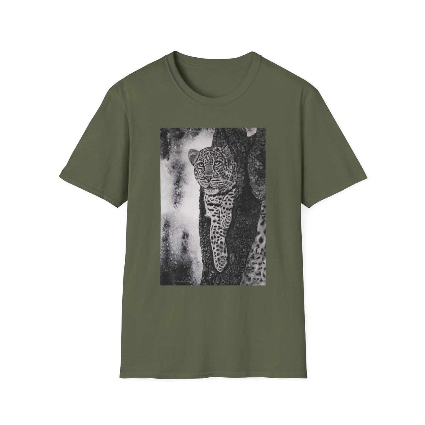 Tree Hugger, Leopard Unisex T-Shirt