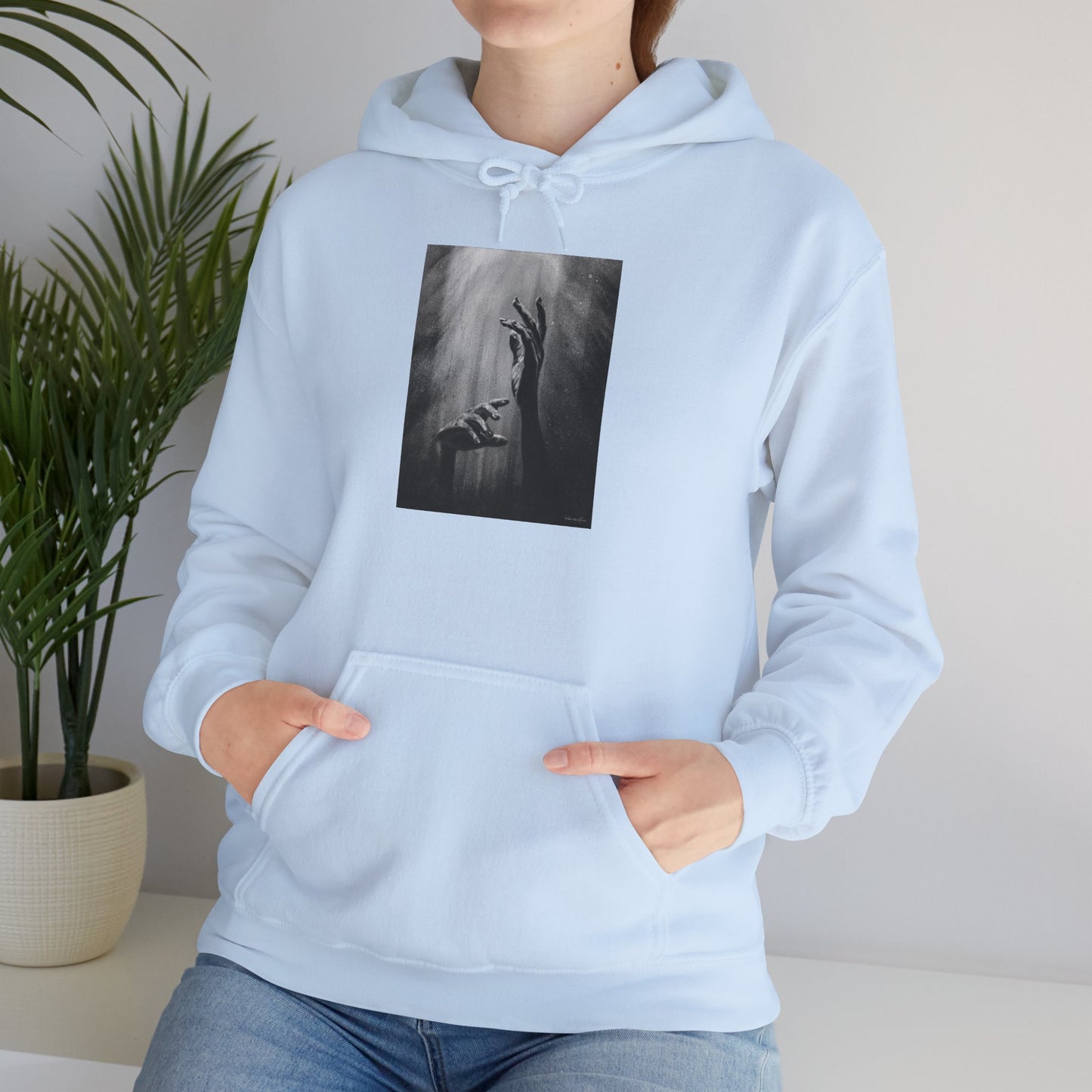 Divine Dance. Artistic Unisex Hooded Sweatshirt