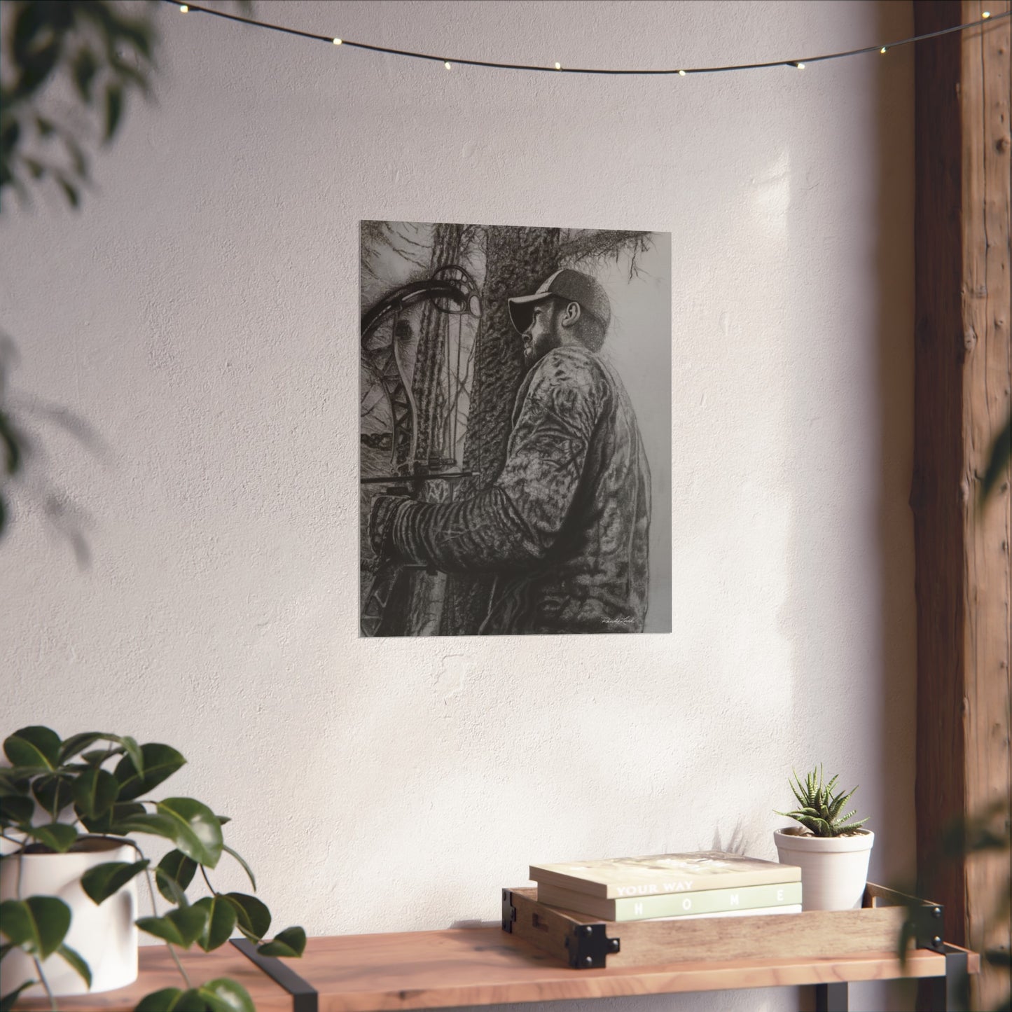 The Grind, Archery Hunter, Fine Art Print