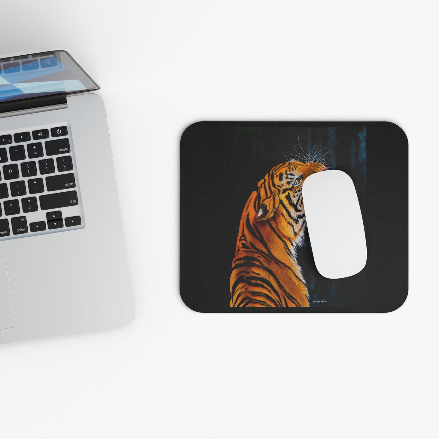 Beautifully Bold, Roaring Tiger Mouse Pad