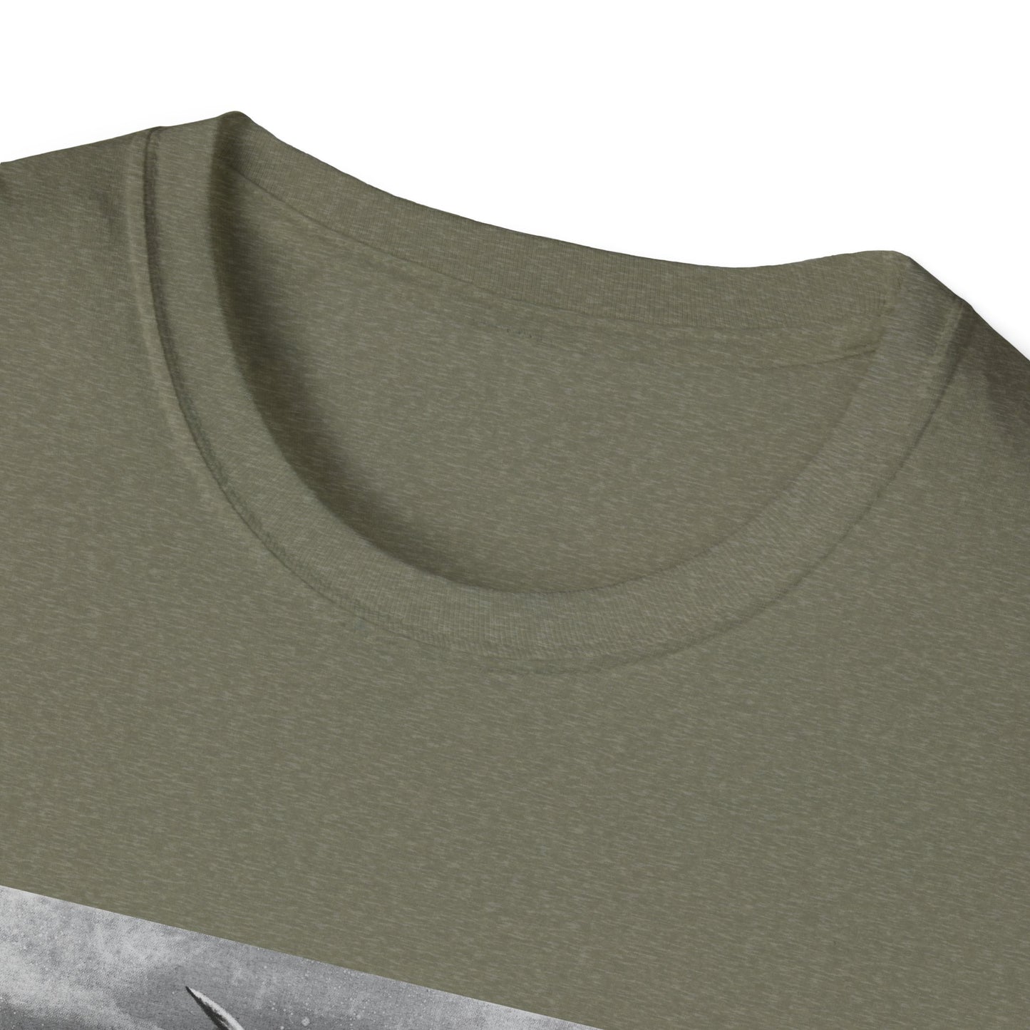 Highland Love, Highland Cow Print Unisex Softstyle T-Shirt