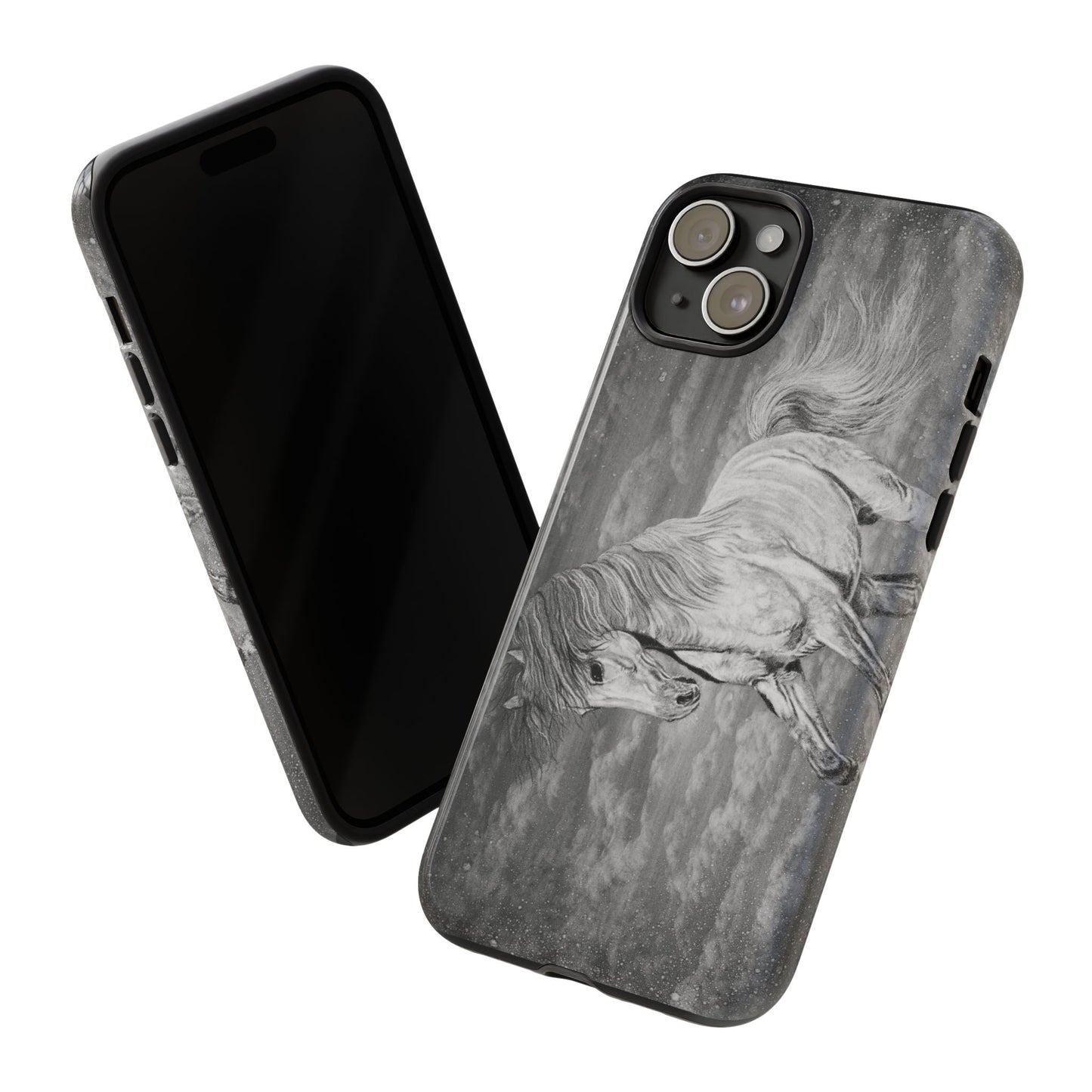Equine Elegance. Prancing Horse Phone Case