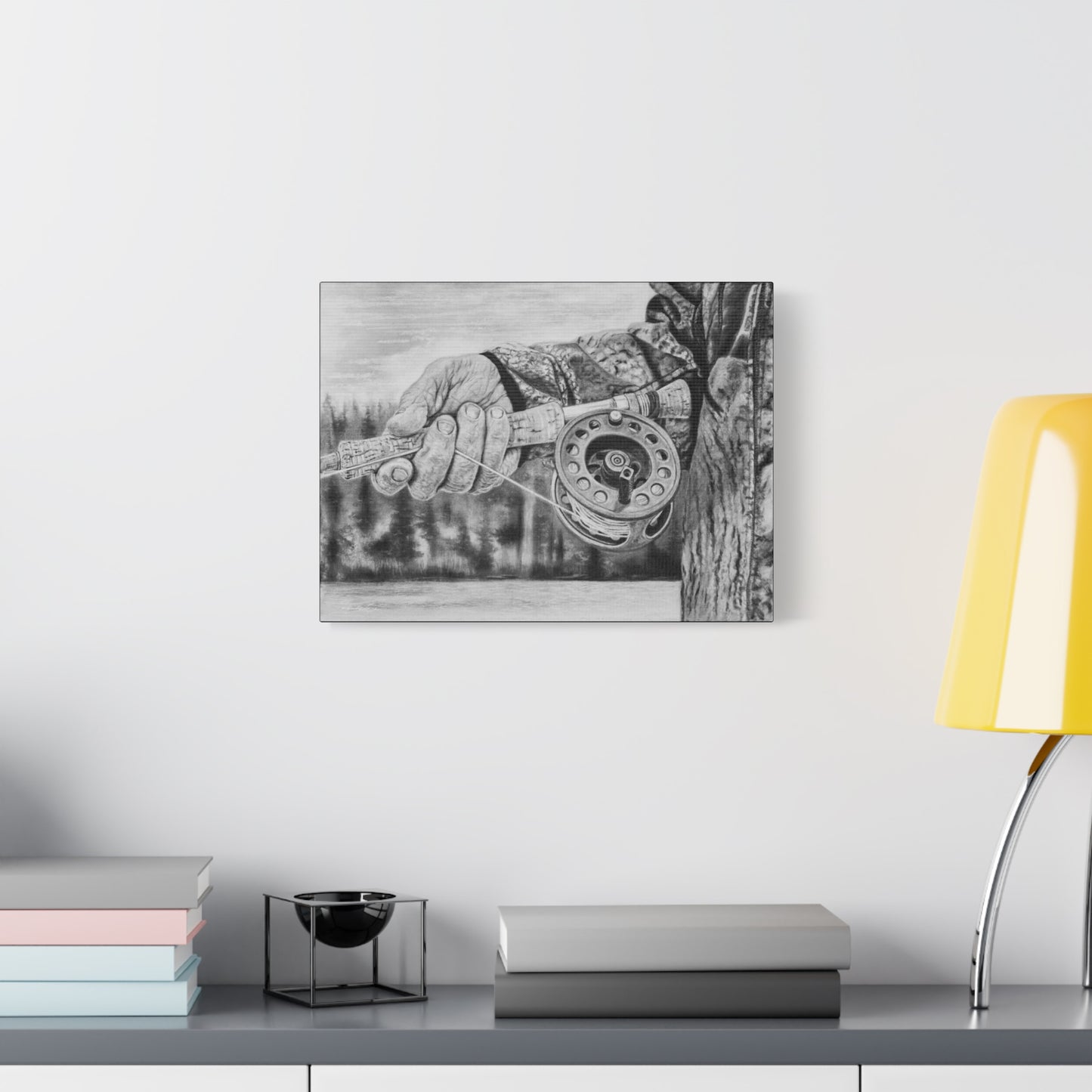 Therapy, Fishing Canvas Wall Art