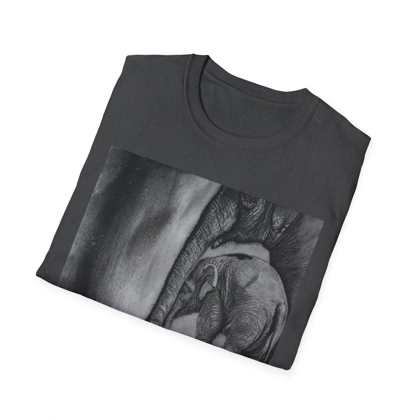 Trunks of Love, Elephant Unisex Softstyle T-Shirt