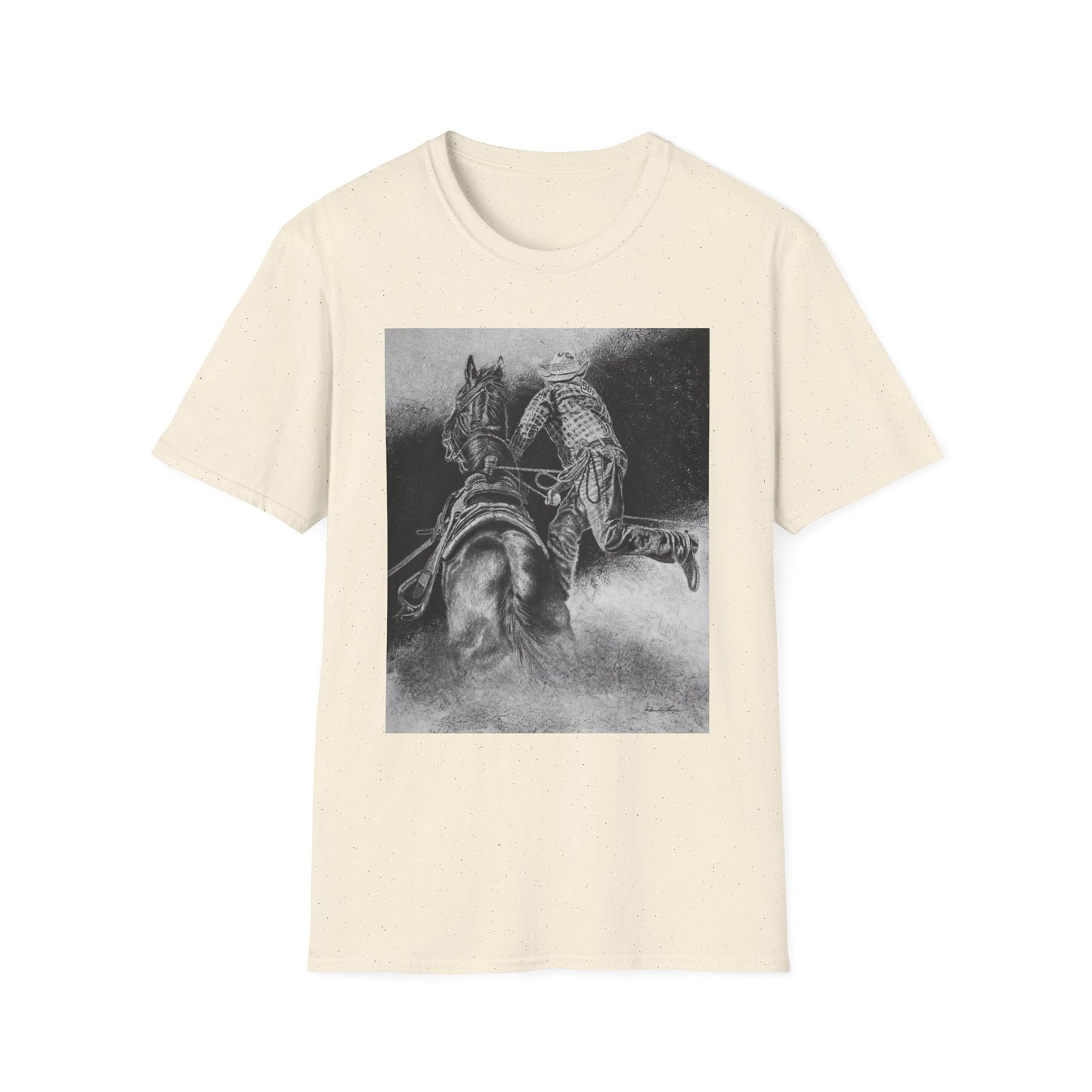 The Dismount. Steer Roper Unisex Softstyle T-Shirt
