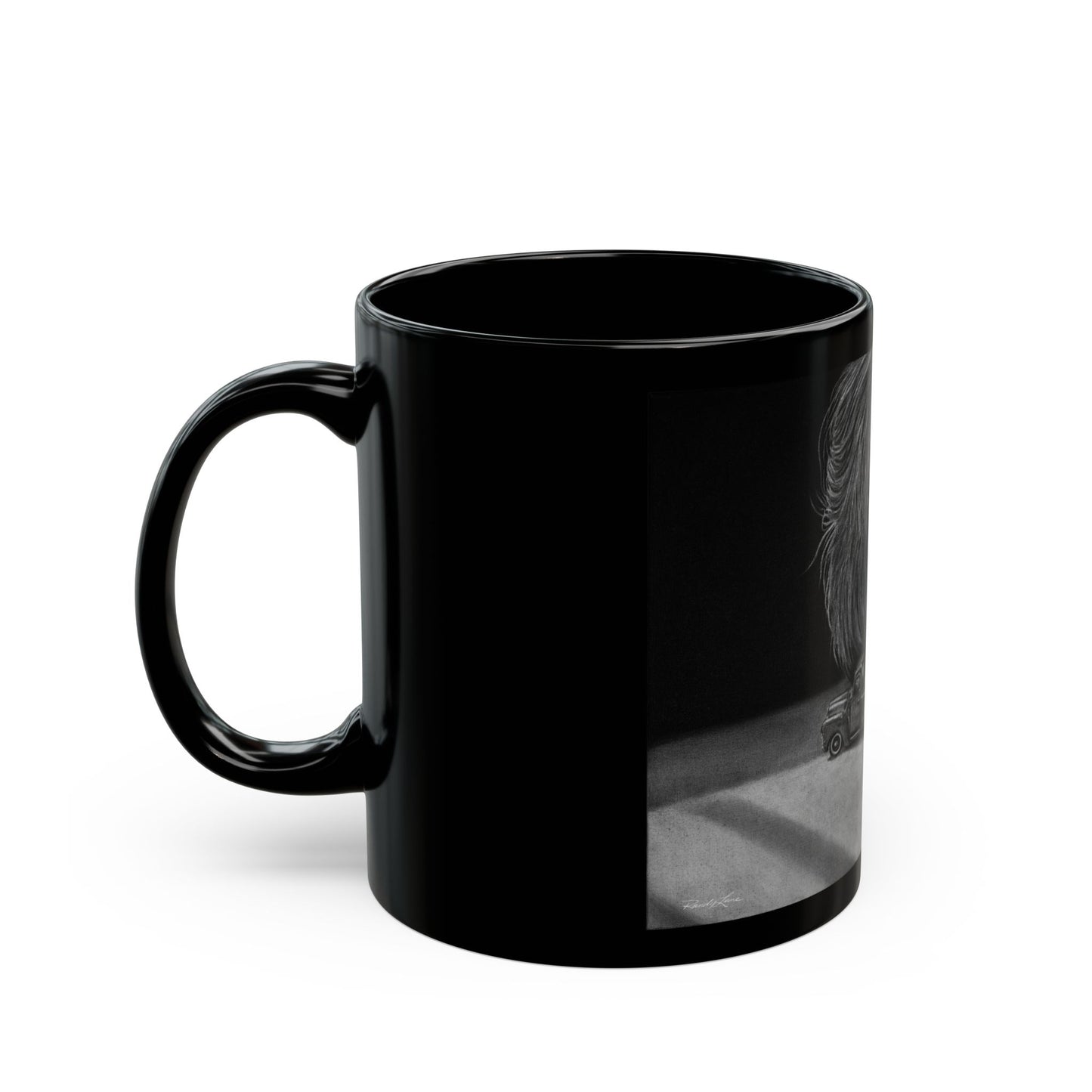 The Gift,  Black Mug