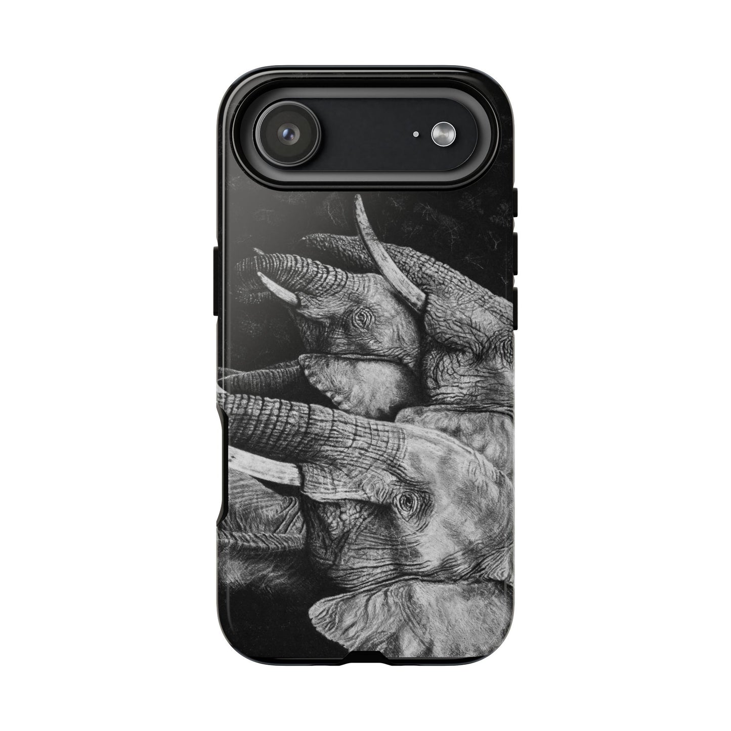 Brushland Bond. Elephant Art Tough Phone Case