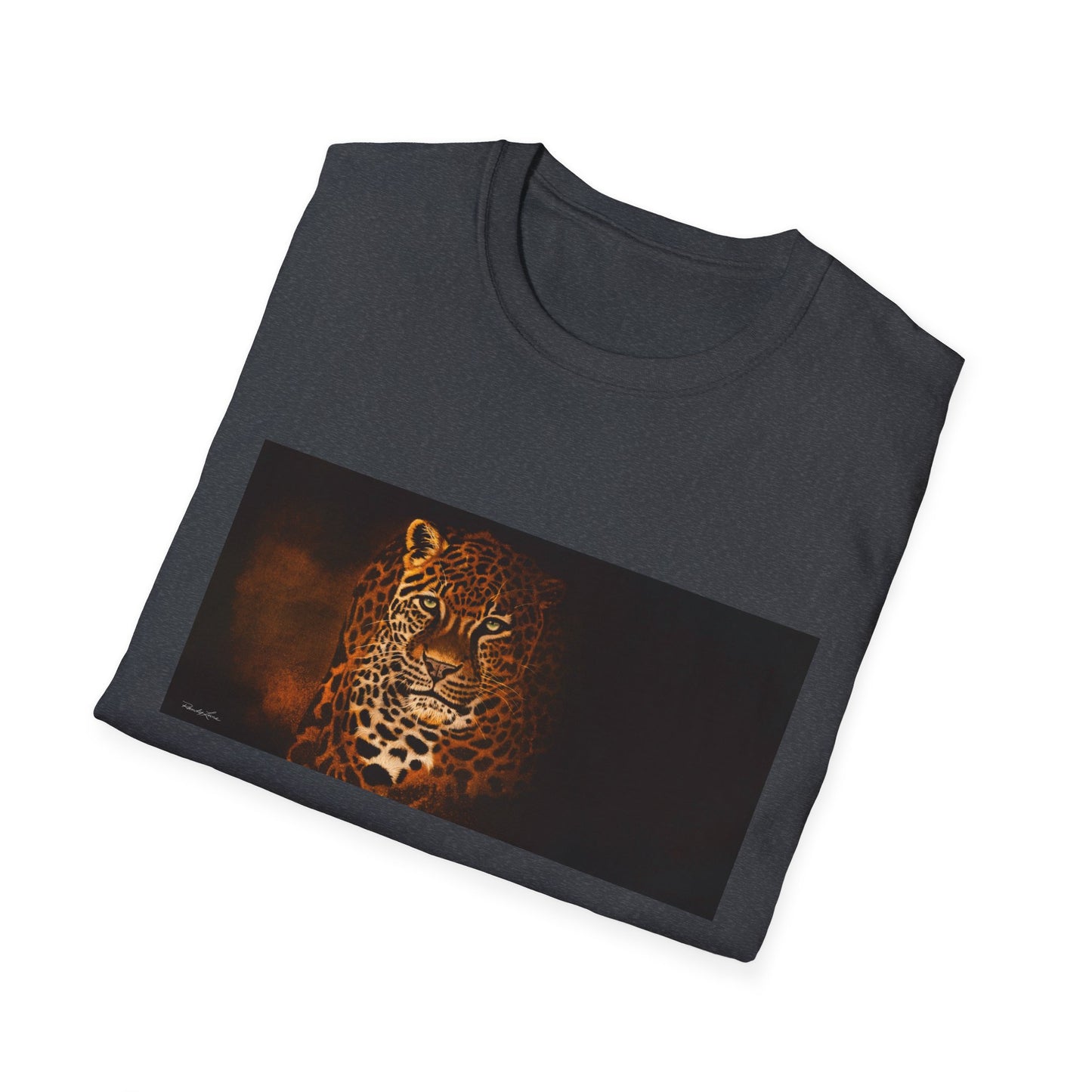 Shadow Hunter, Leopard Unisex Softstyle T-Shirt