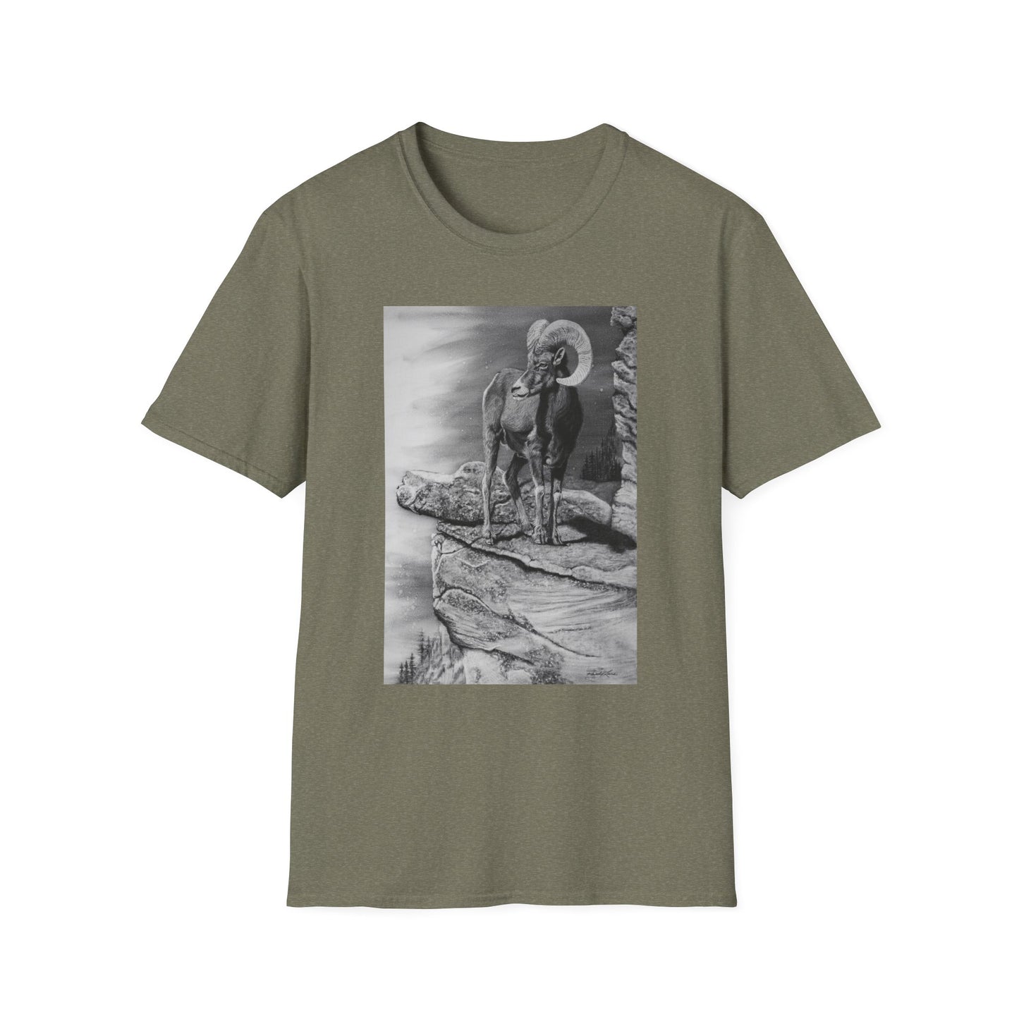 Legendary, Bighorn Sheep Unisex Softstyle Tee