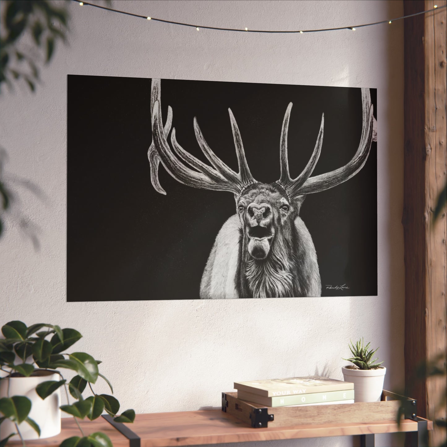 Heavy is the Crown, Fine Art Elk Print